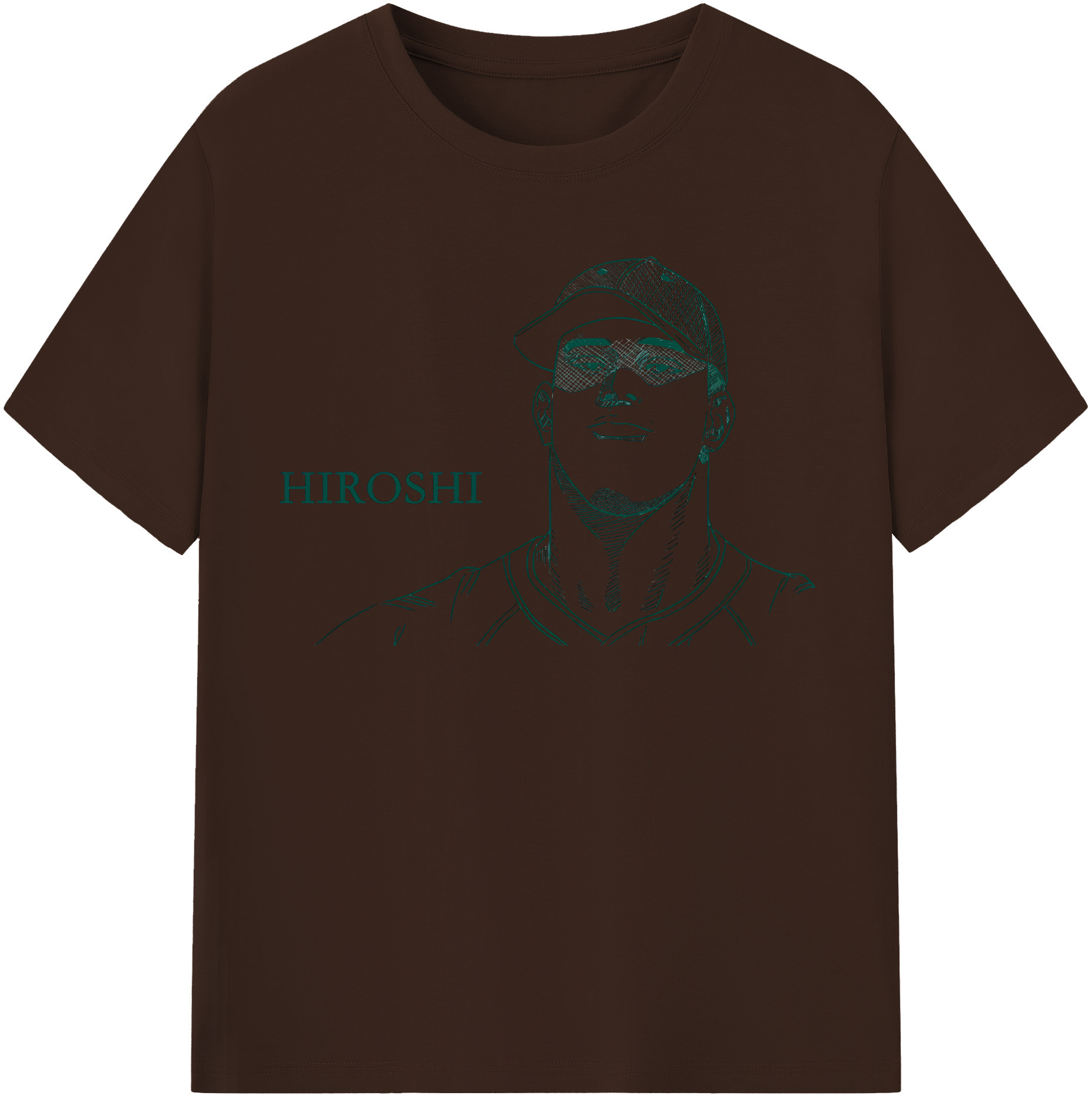 SLAM DUNK／スラムダンク 綿100％半袖Tシャツ（フロントプリント）