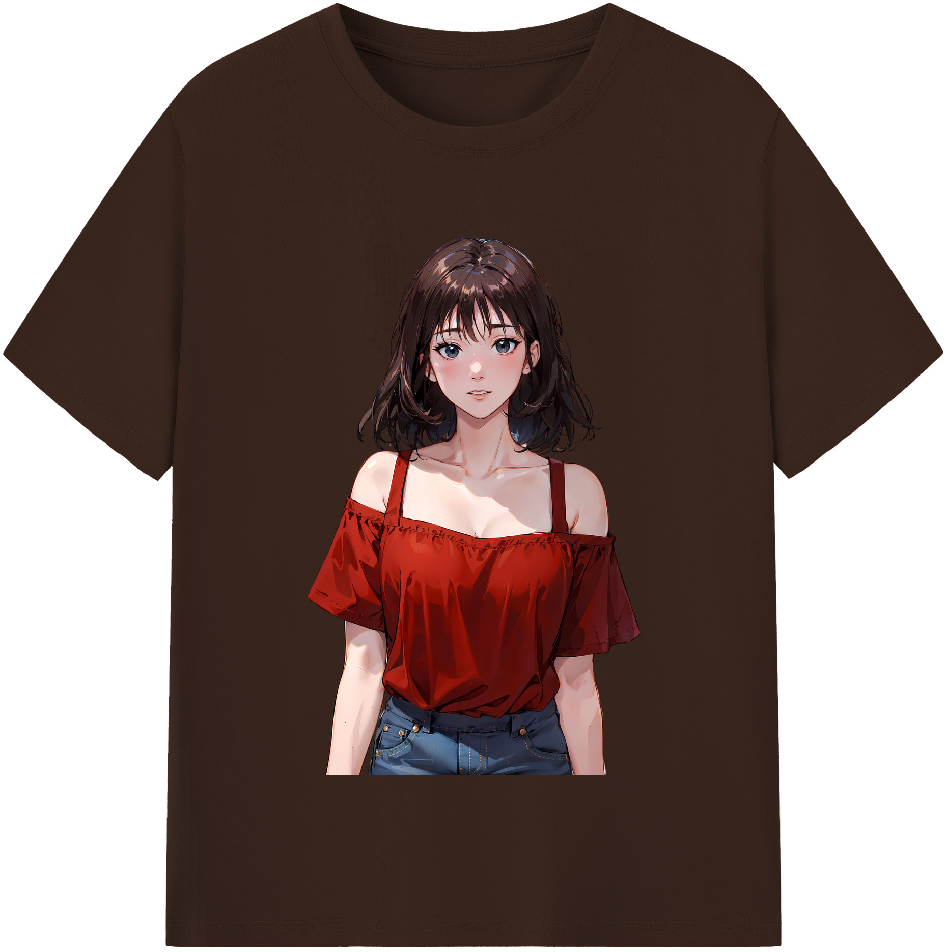 SLAM DUNK／スラムダンク 綿100％半袖Tシャツ（フロントプリント）