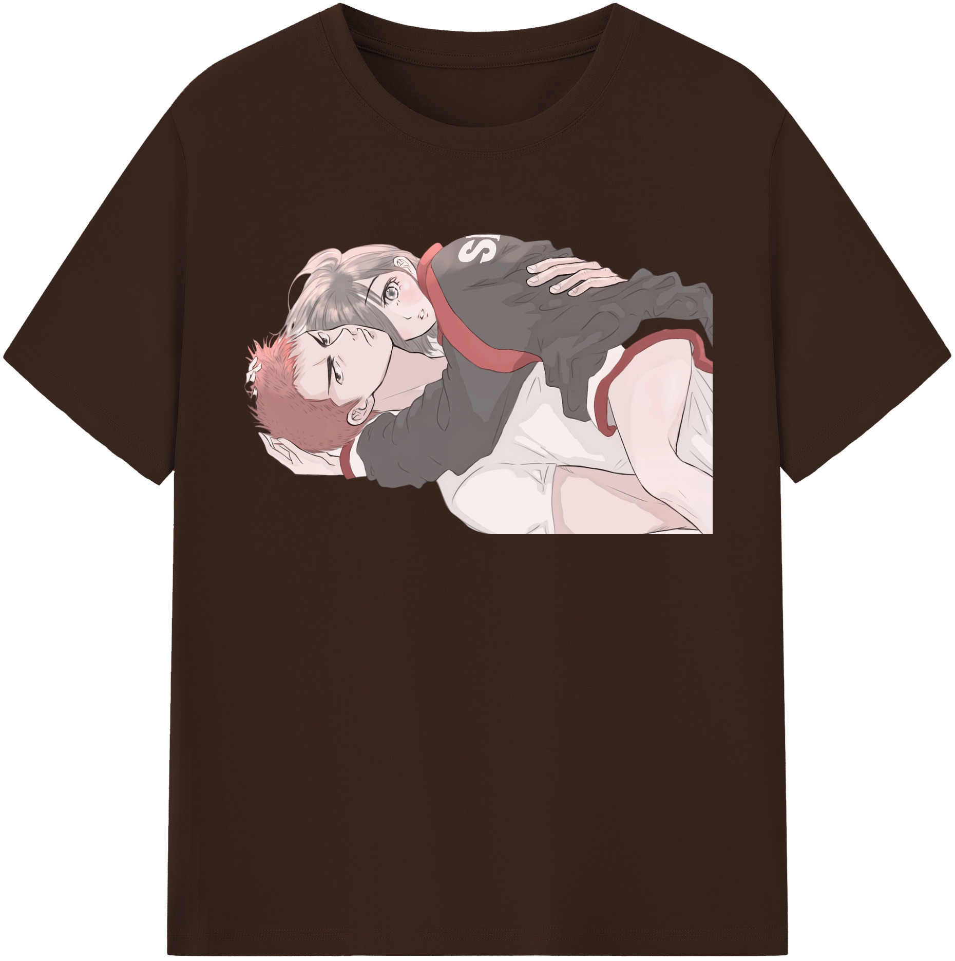 SLAM DUNK／スラムダンク 綿100％半袖Tシャツ（フロントプリント）