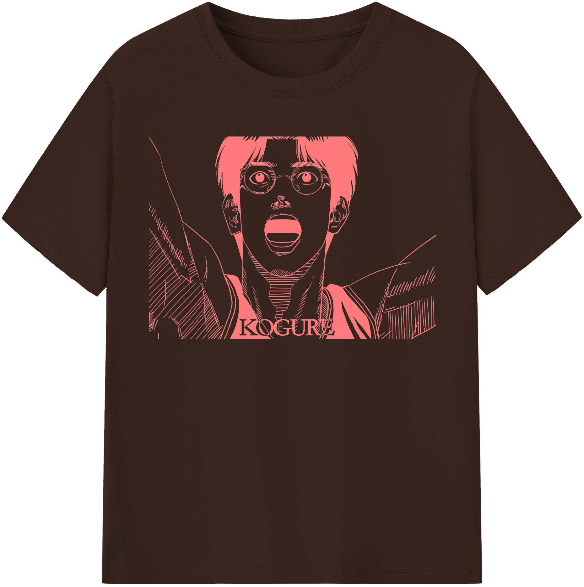 SLAM DUNK／スラムダンク 綿100％半袖Tシャツ（フロントプリント）