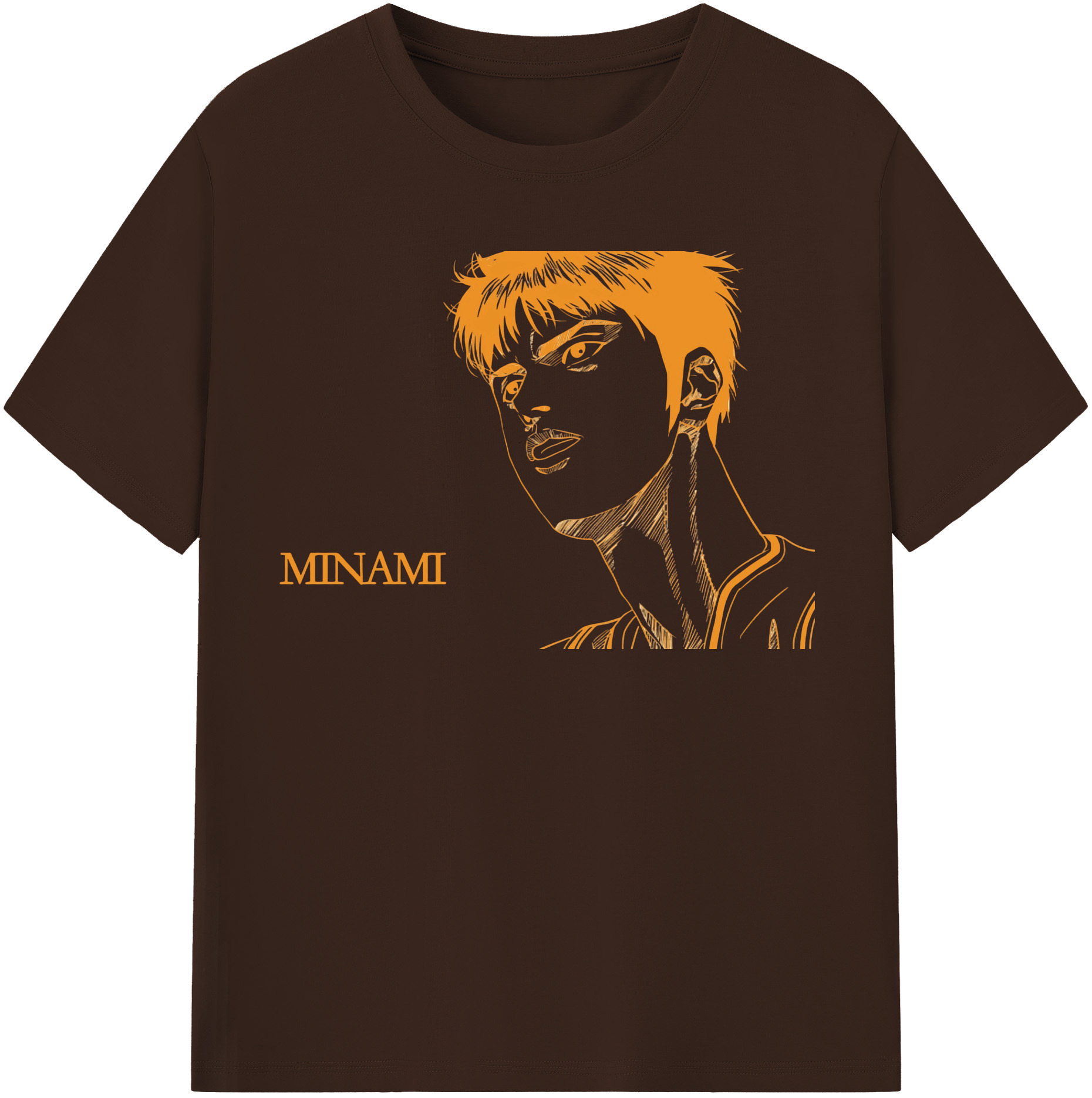 SLAM DUNK／スラムダンク 綿100％半袖Tシャツ（フロントプリント）