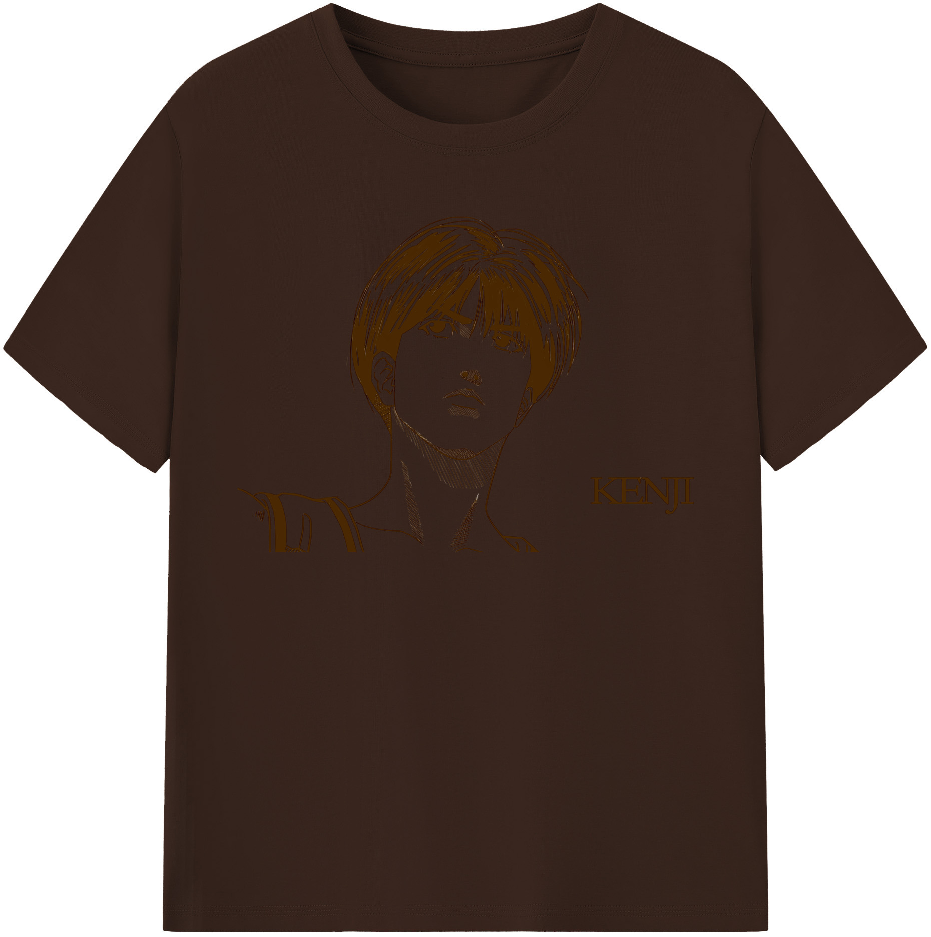 SLAM DUNK／スラムダンク 綿100％半袖Tシャツ（フロントプリント）