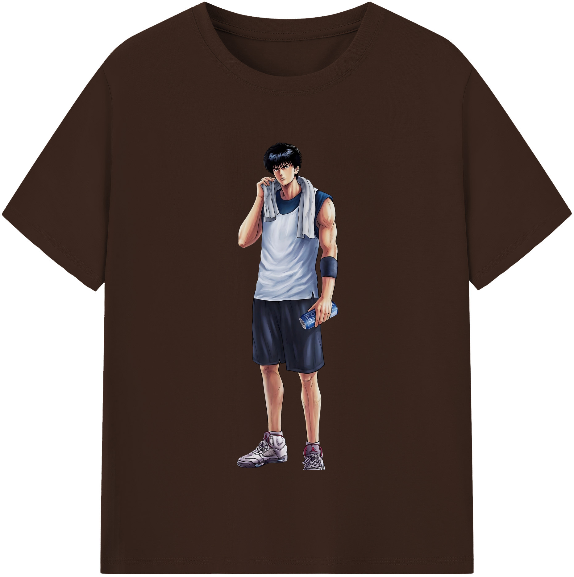 （画像用） SLAM DUNK／スラムダンク 綿100％半袖Tシャツ（フロントプリント）