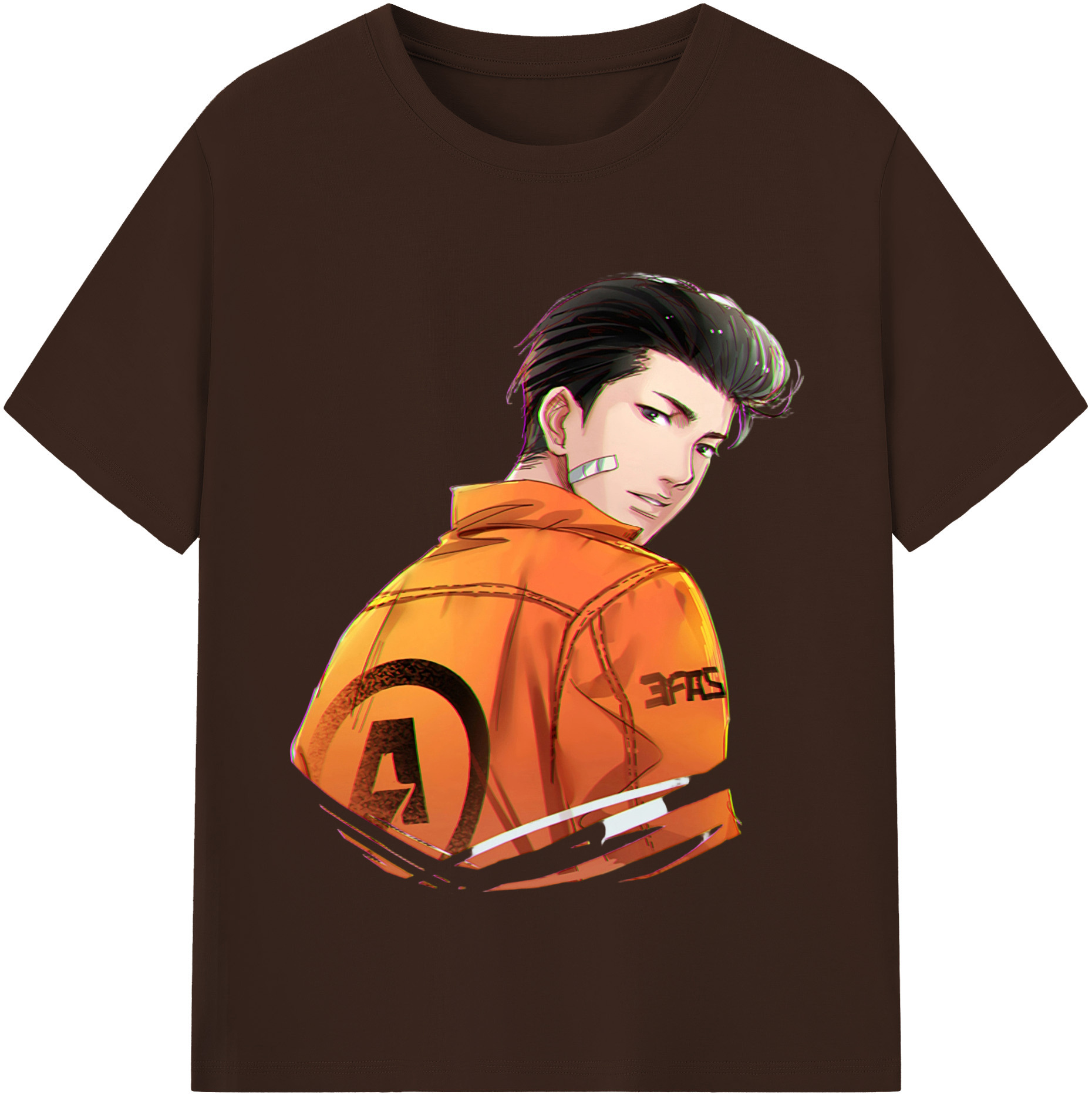 SLAM DUNK／スラムダンク 綿100％半袖Tシャツ（フロントプリント）