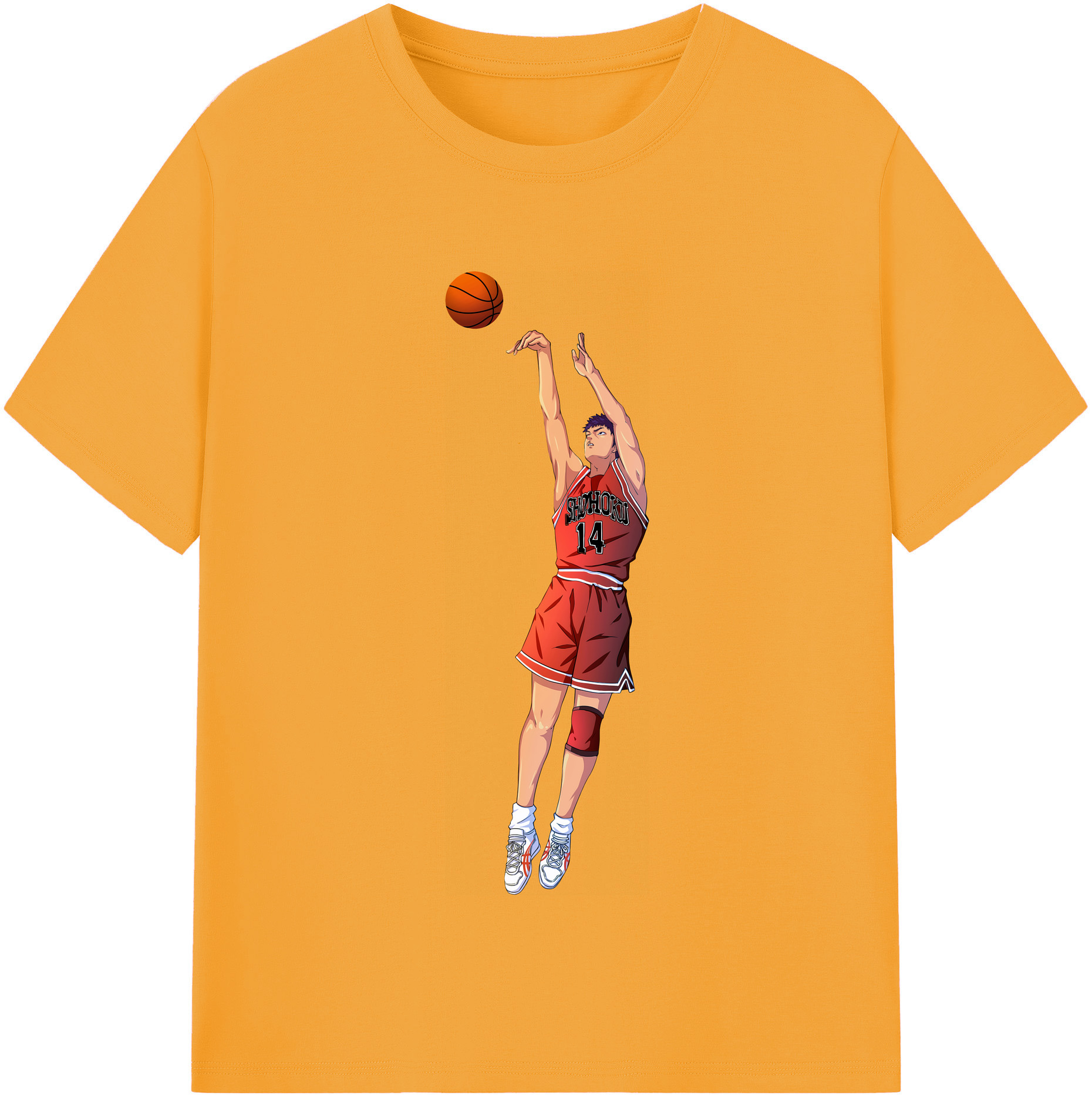 （画像用） SLAM DUNK／スラムダンク 綿100％半袖Tシャツ（フロントプリント）
