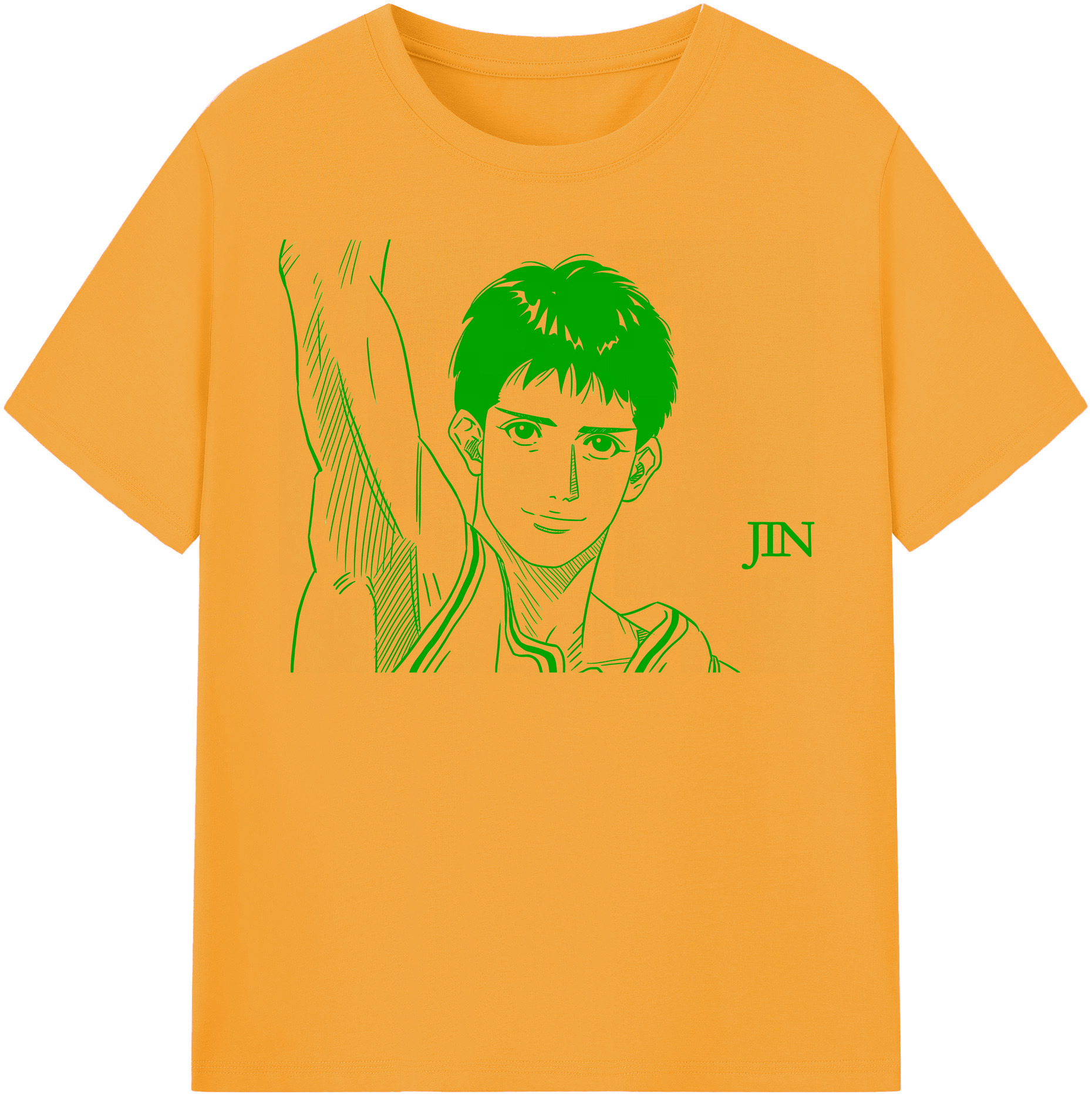 SLAM DUNK／スラムダンク 綿100％半袖Tシャツ（フロントプリント）