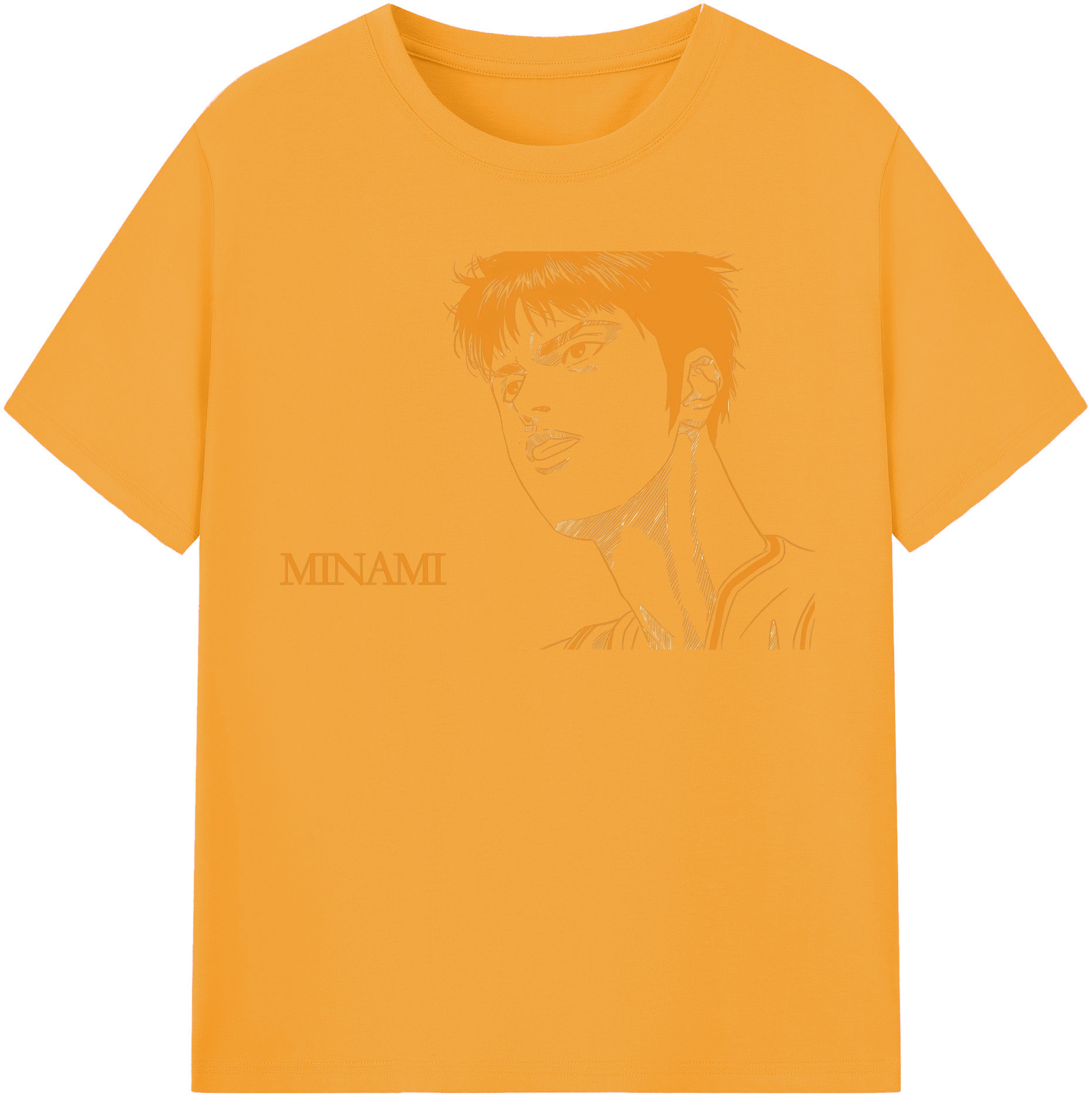 SLAM DUNK／スラムダンク 綿100％半袖Tシャツ（フロントプリント）