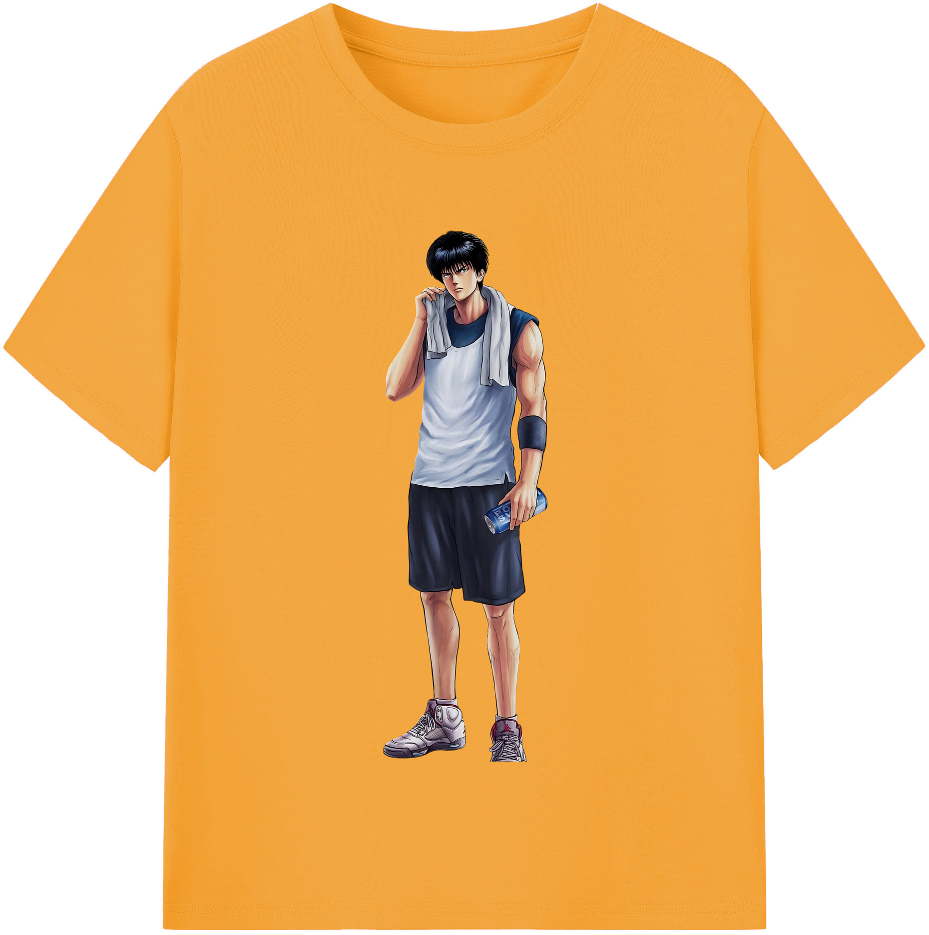（画像用） SLAM DUNK／スラムダンク 綿100％半袖Tシャツ（フロントプリント）