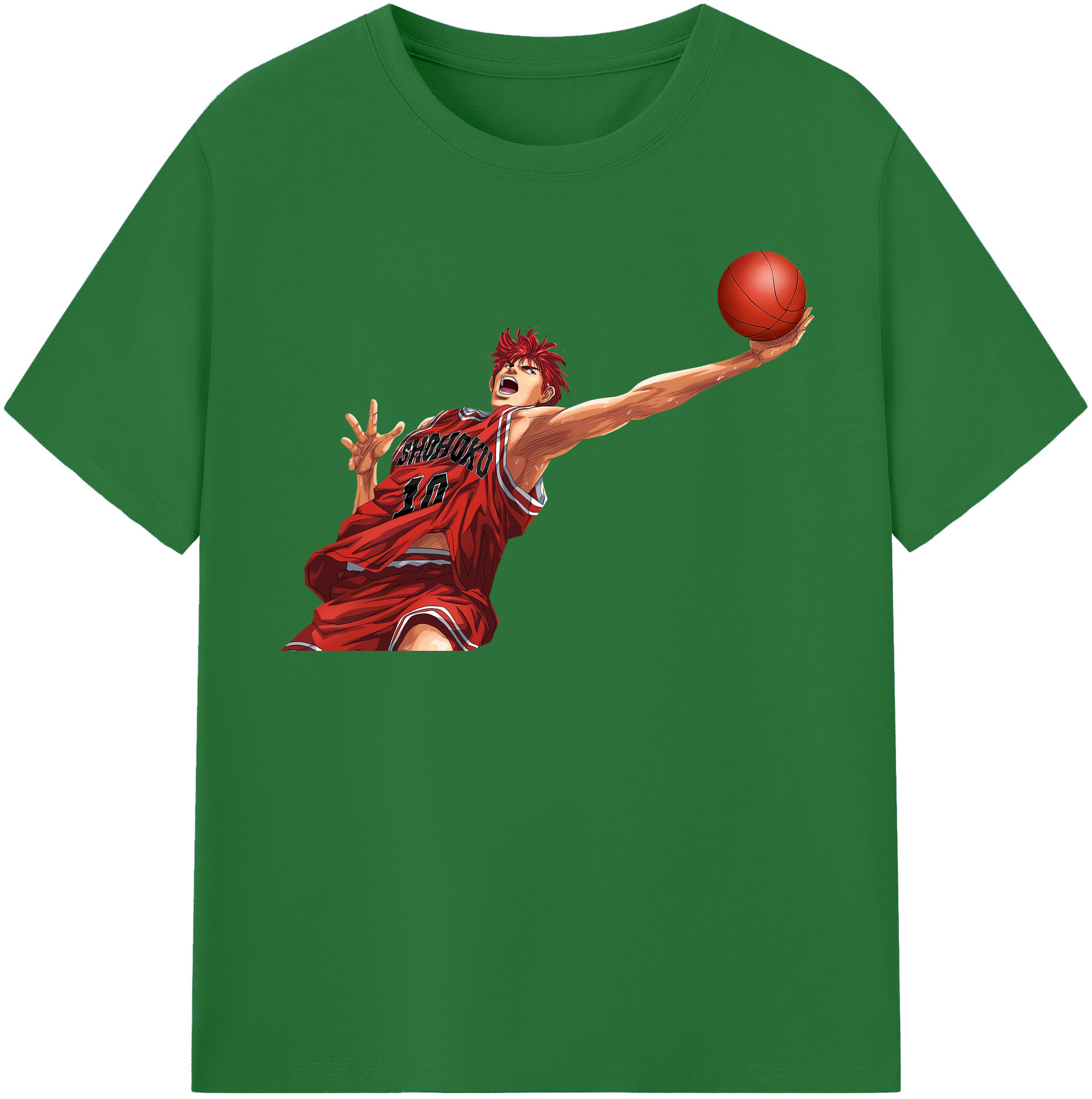 （画像用） SLAM DUNK／スラムダンク 綿100％半袖Tシャツ（フロントプリント）