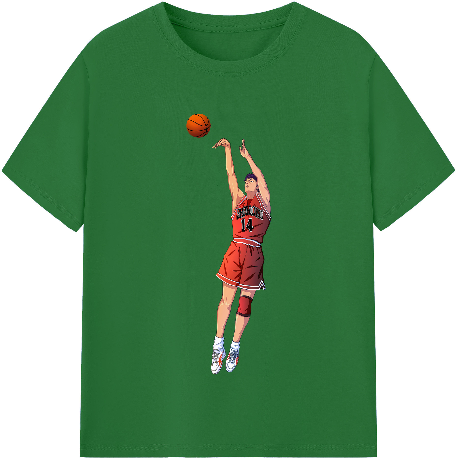 （画像用） SLAM DUNK／スラムダンク 綿100％半袖Tシャツ（フロントプリント）