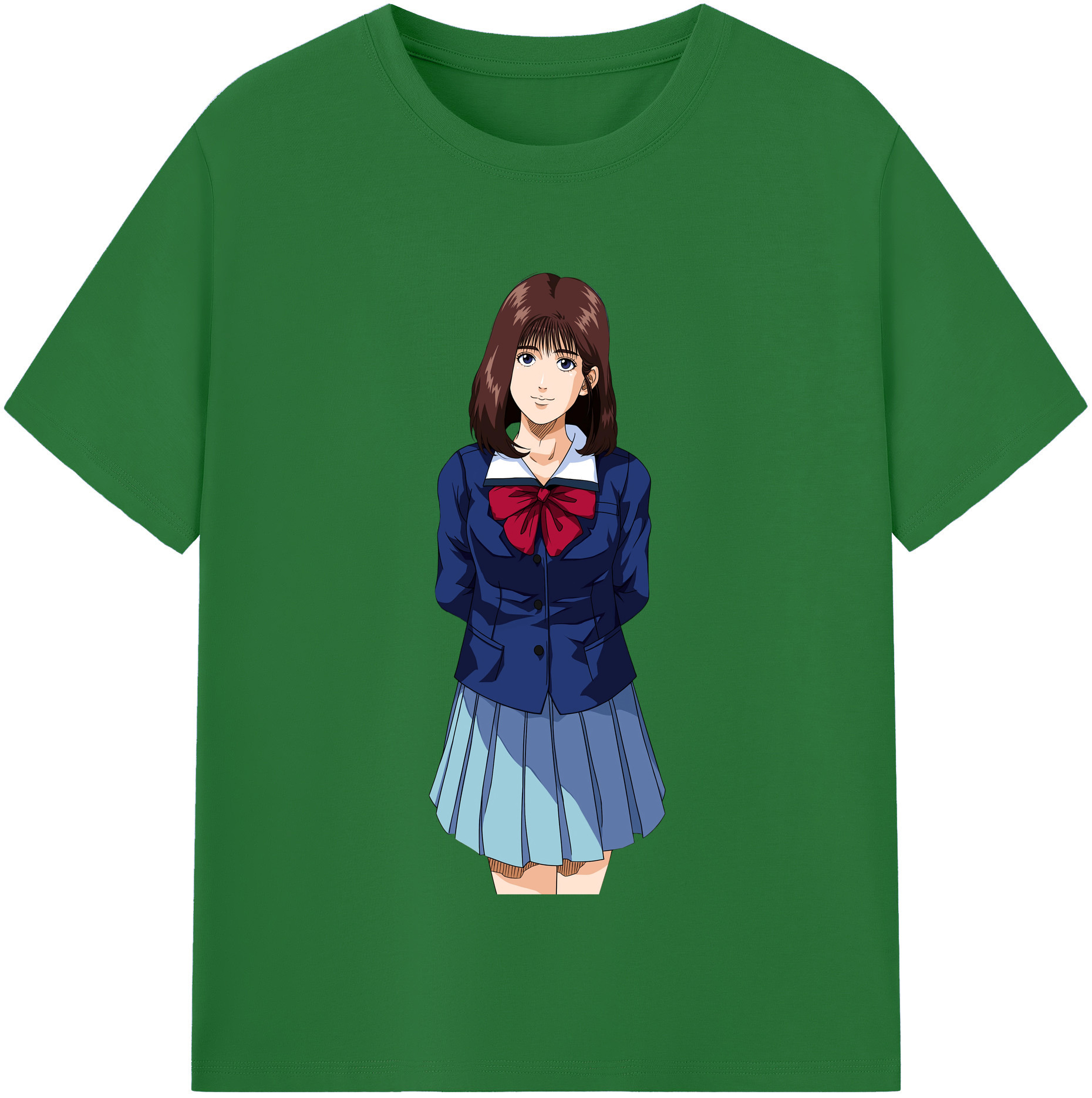 SLAM DUNK／スラムダンク 綿100％半袖Tシャツ（フロントプリント）