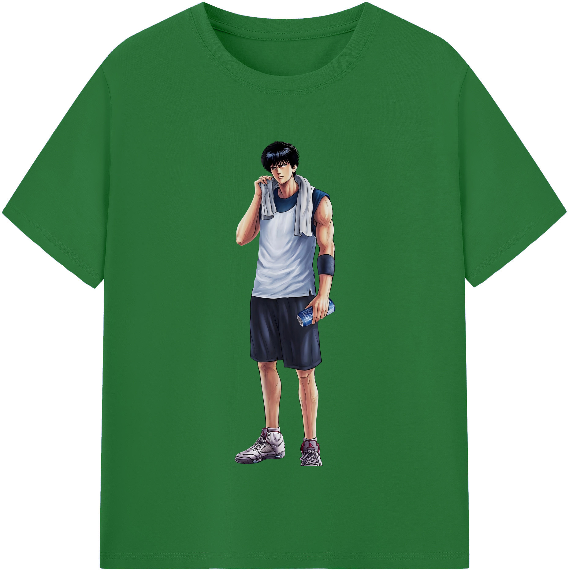 （画像用） SLAM DUNK／スラムダンク 綿100％半袖Tシャツ（フロントプリント）