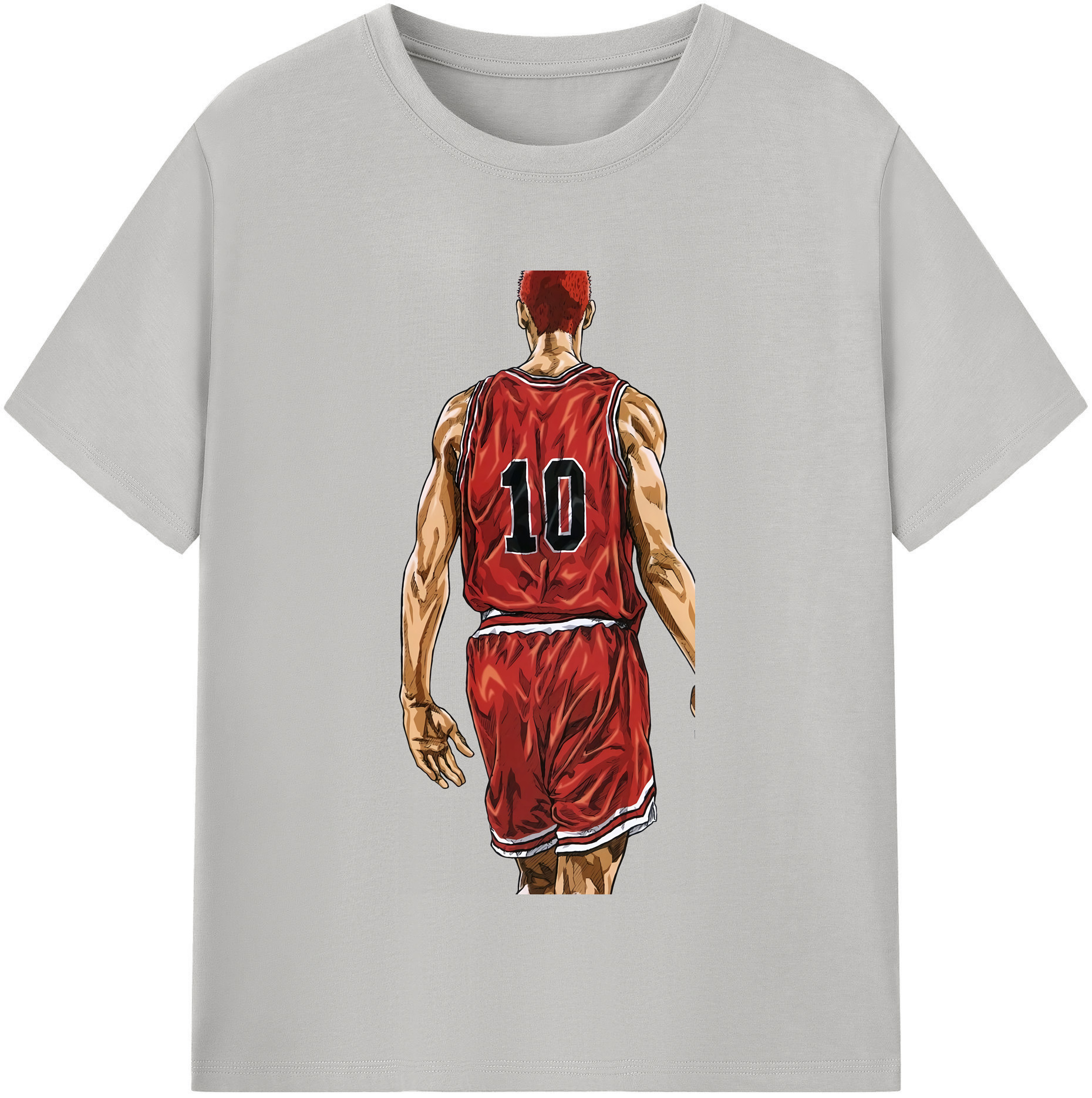 SLAM DUNK／スラムダンク 綿100％半袖Tシャツ（フロントプリント）