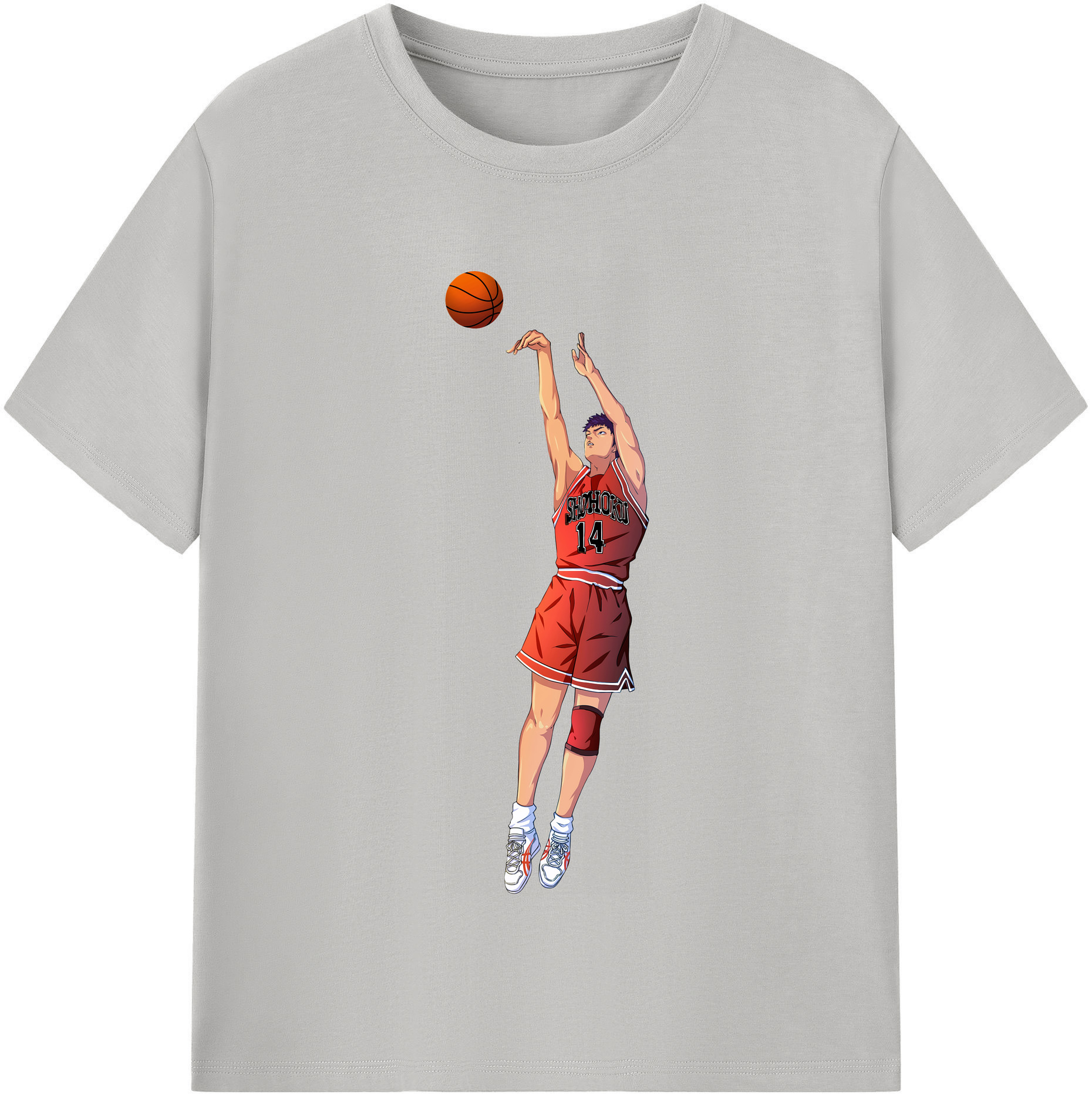 （画像用） SLAM DUNK／スラムダンク 綿100％半袖Tシャツ（フロントプリント）