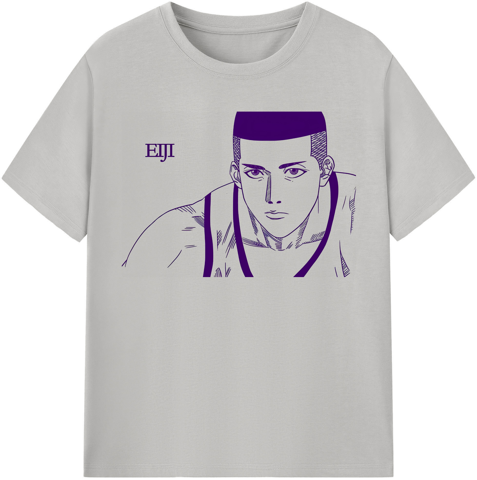 （画像用） SLAM DUNK／スラムダンク 綿100％半袖Tシャツ（フロントプリント）