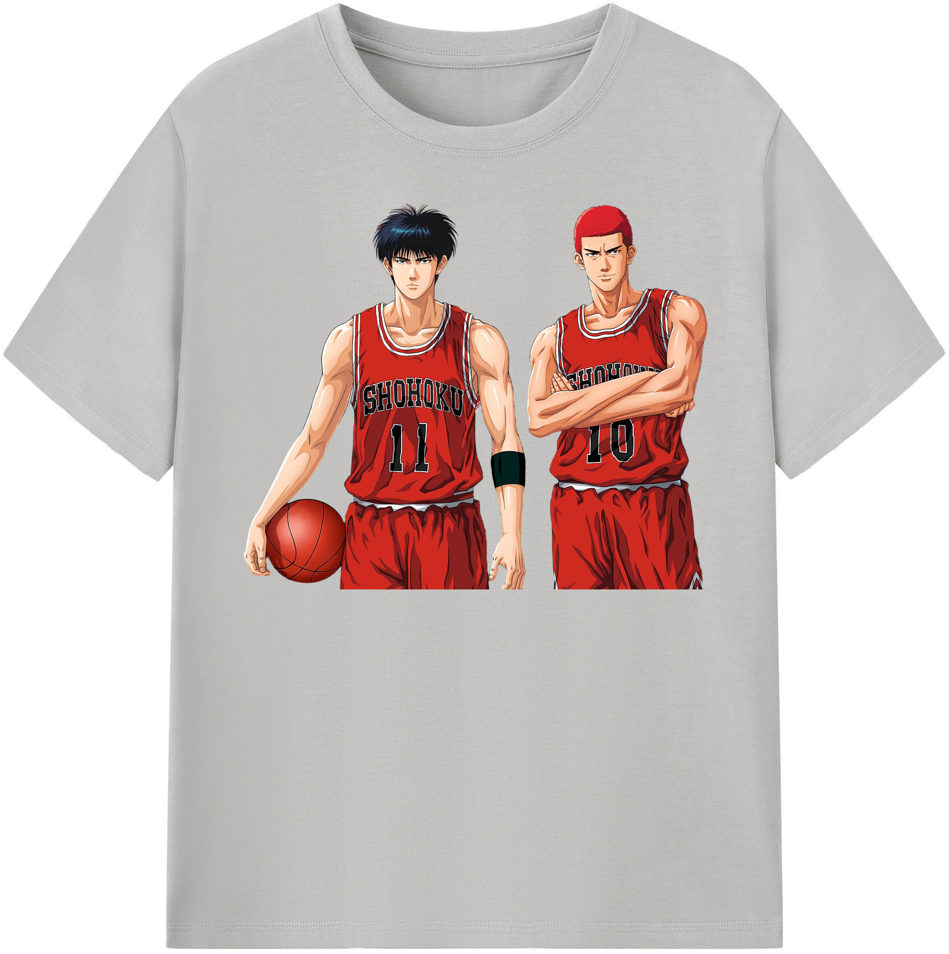 （画像用） SLAM DUNK／スラムダンク 綿100％半袖Tシャツ（フロントプリント）