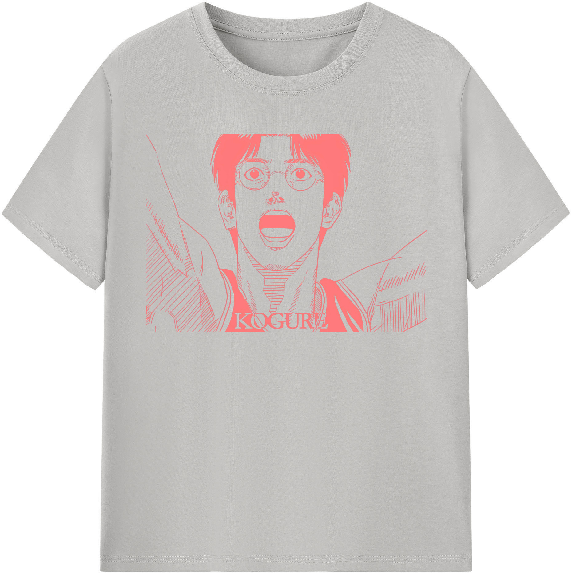 SLAM DUNK／スラムダンク 綿100％半袖Tシャツ（フロントプリント）