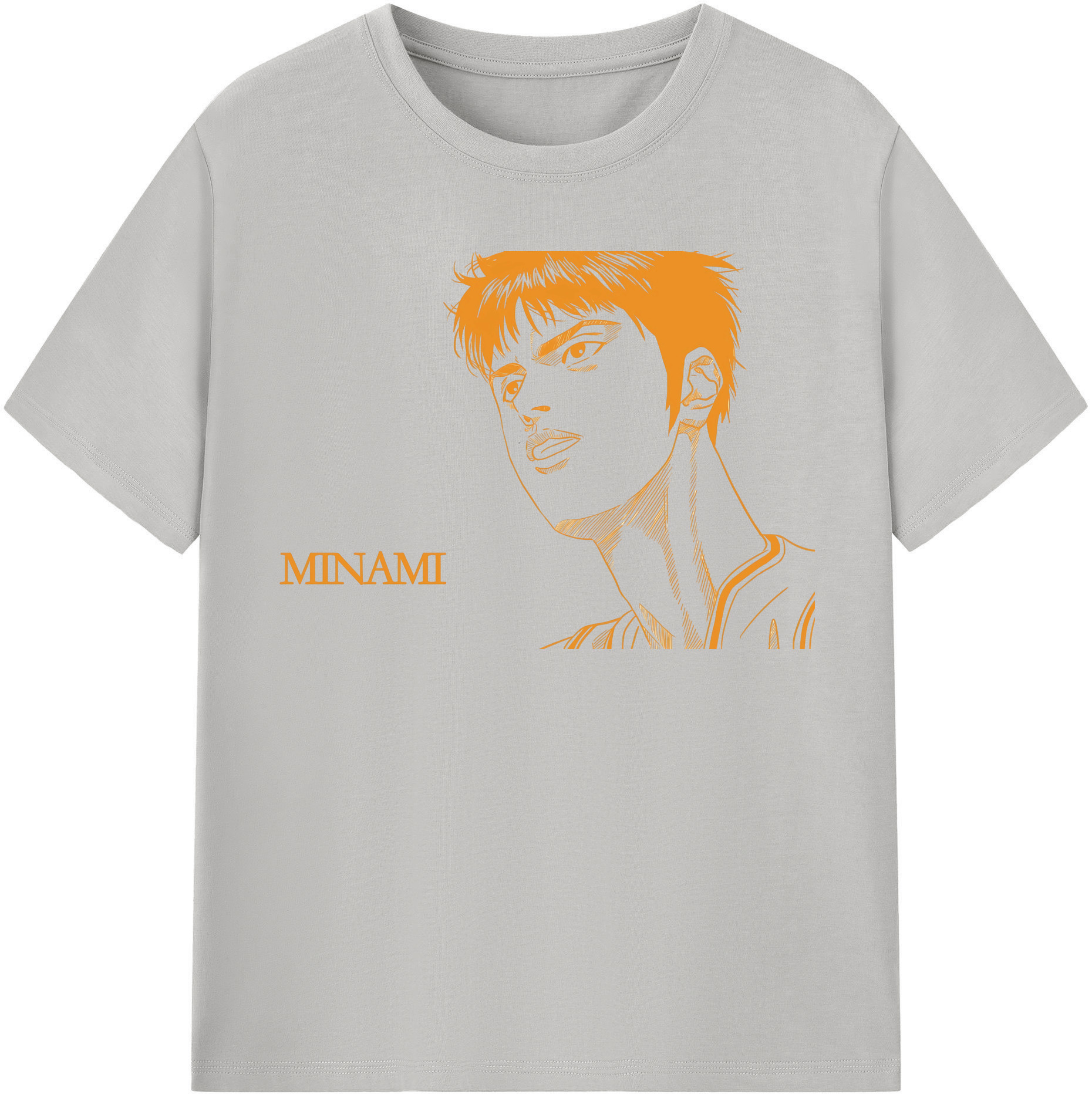 SLAM DUNK／スラムダンク 綿100％半袖Tシャツ（フロントプリント）