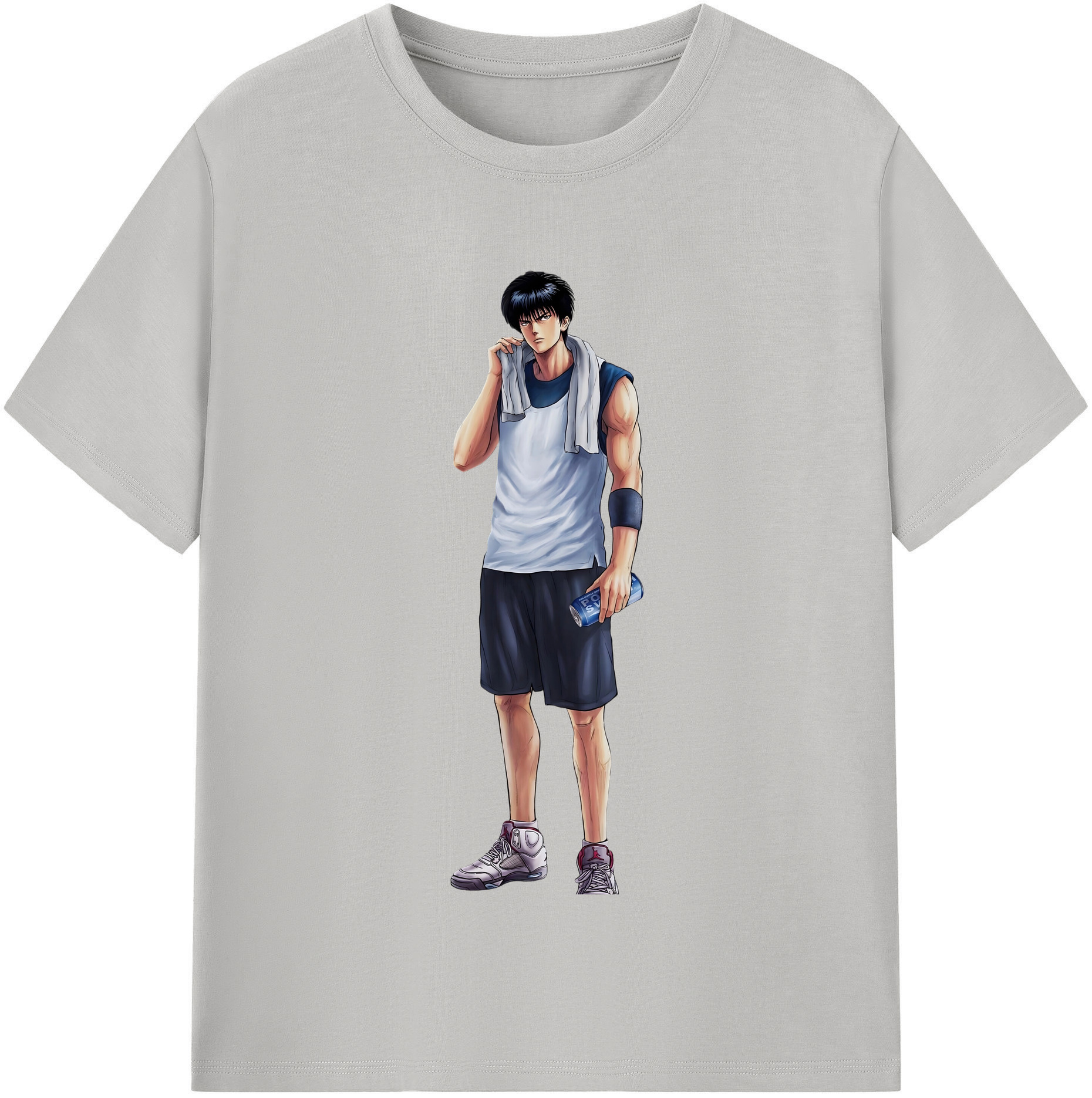 （画像用） SLAM DUNK／スラムダンク 綿100％半袖Tシャツ（フロントプリント）