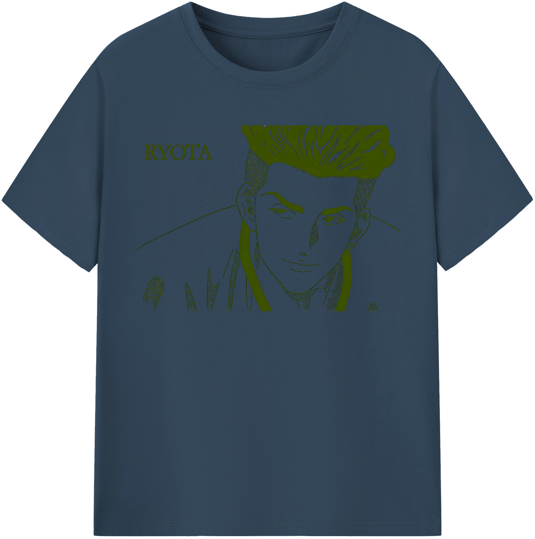 SLAM DUNK／スラムダンク 綿100％半袖Tシャツ（フロントプリント）