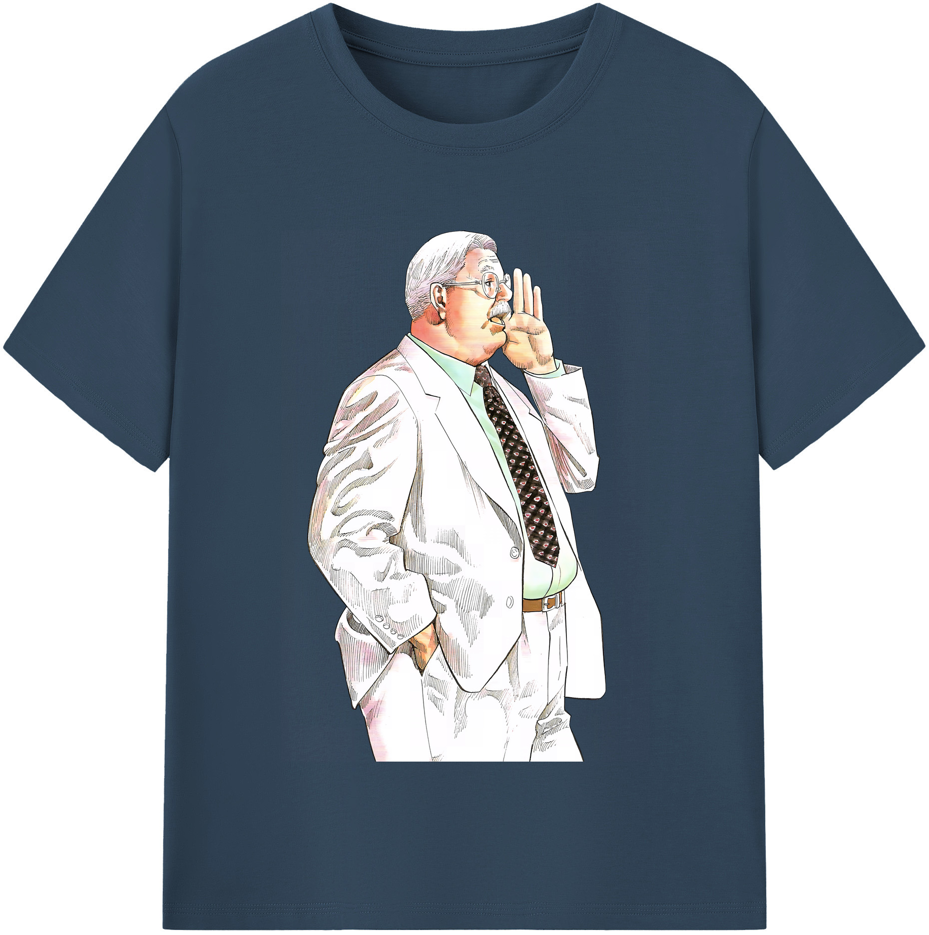 SLAM DUNK／スラムダンク 綿100％半袖Tシャツ（フロントプリント）