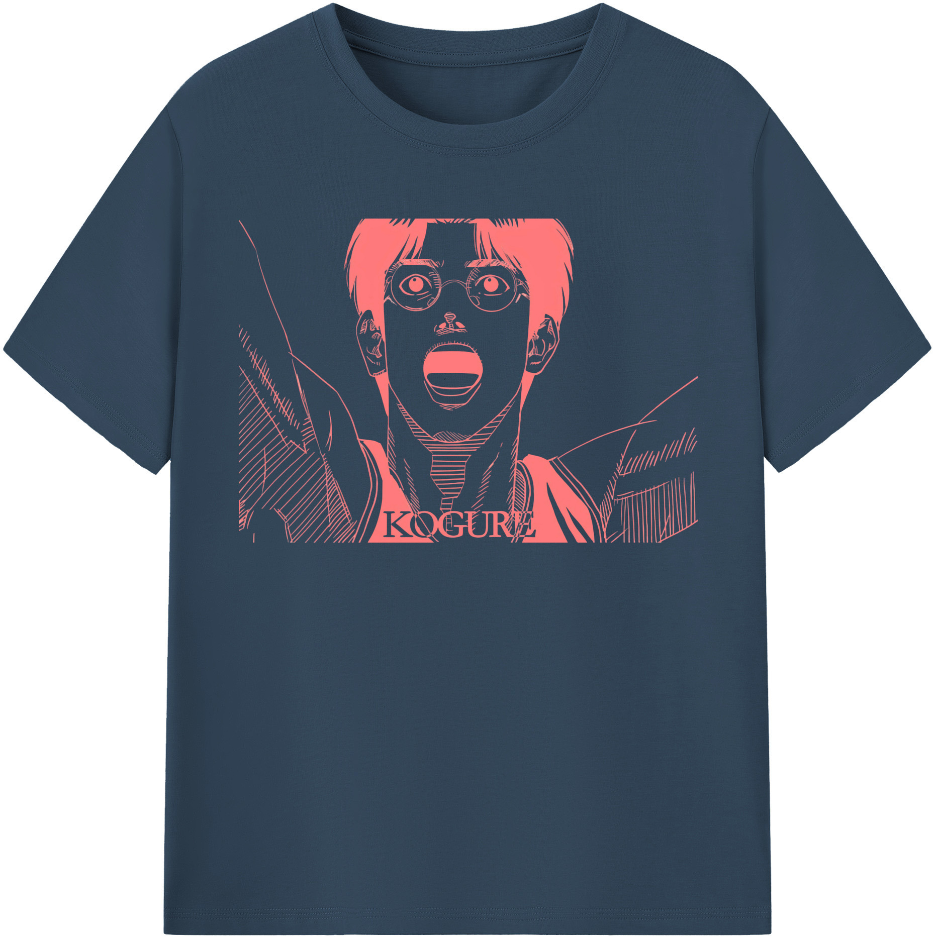 SLAM DUNK／スラムダンク 綿100％半袖Tシャツ（フロントプリント）