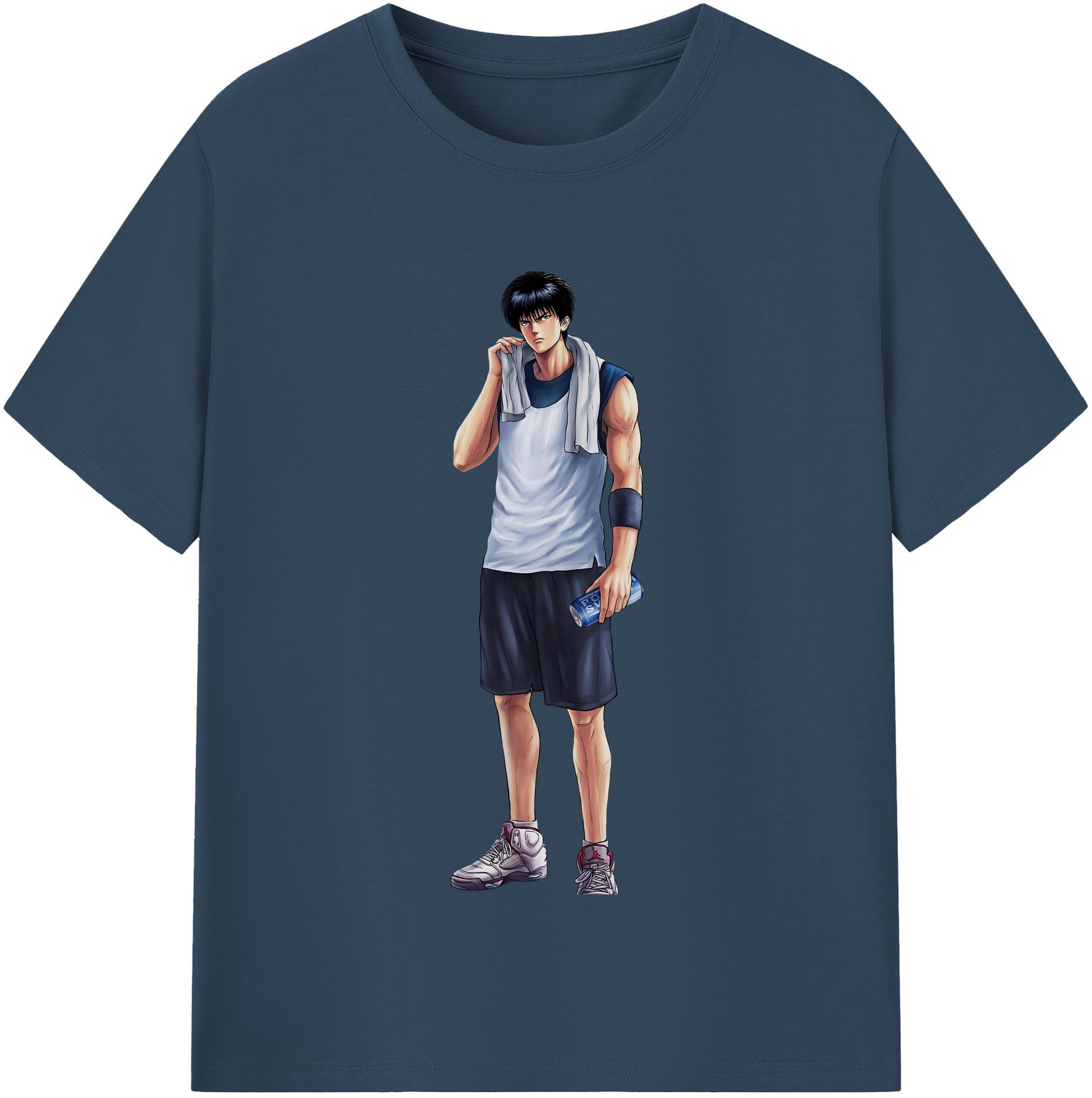（画像用） SLAM DUNK／スラムダンク 綿100％半袖Tシャツ（フロントプリント）