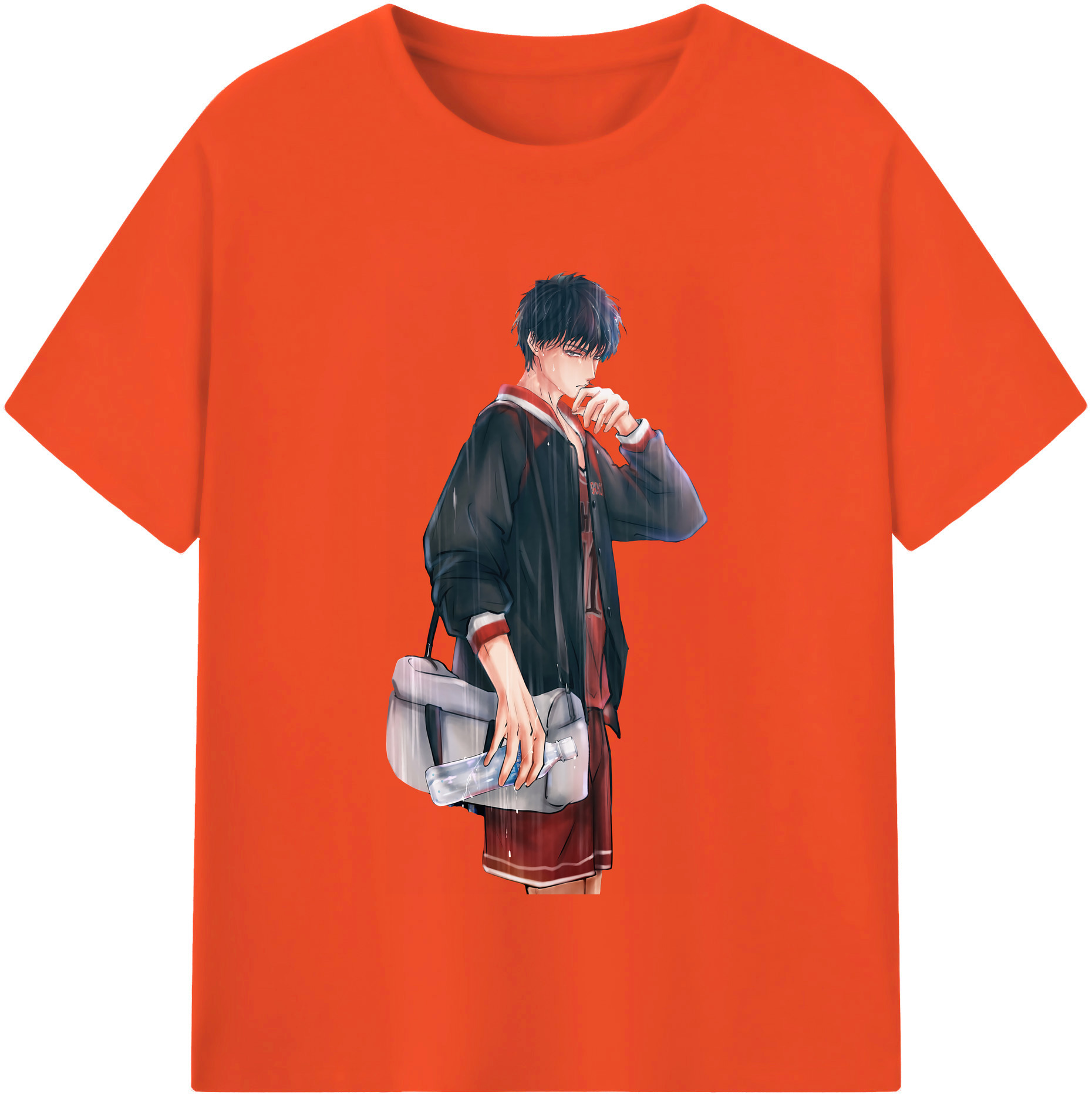 SLAM DUNK／スラムダンク 綿100％半袖Tシャツ（フロントプリント）