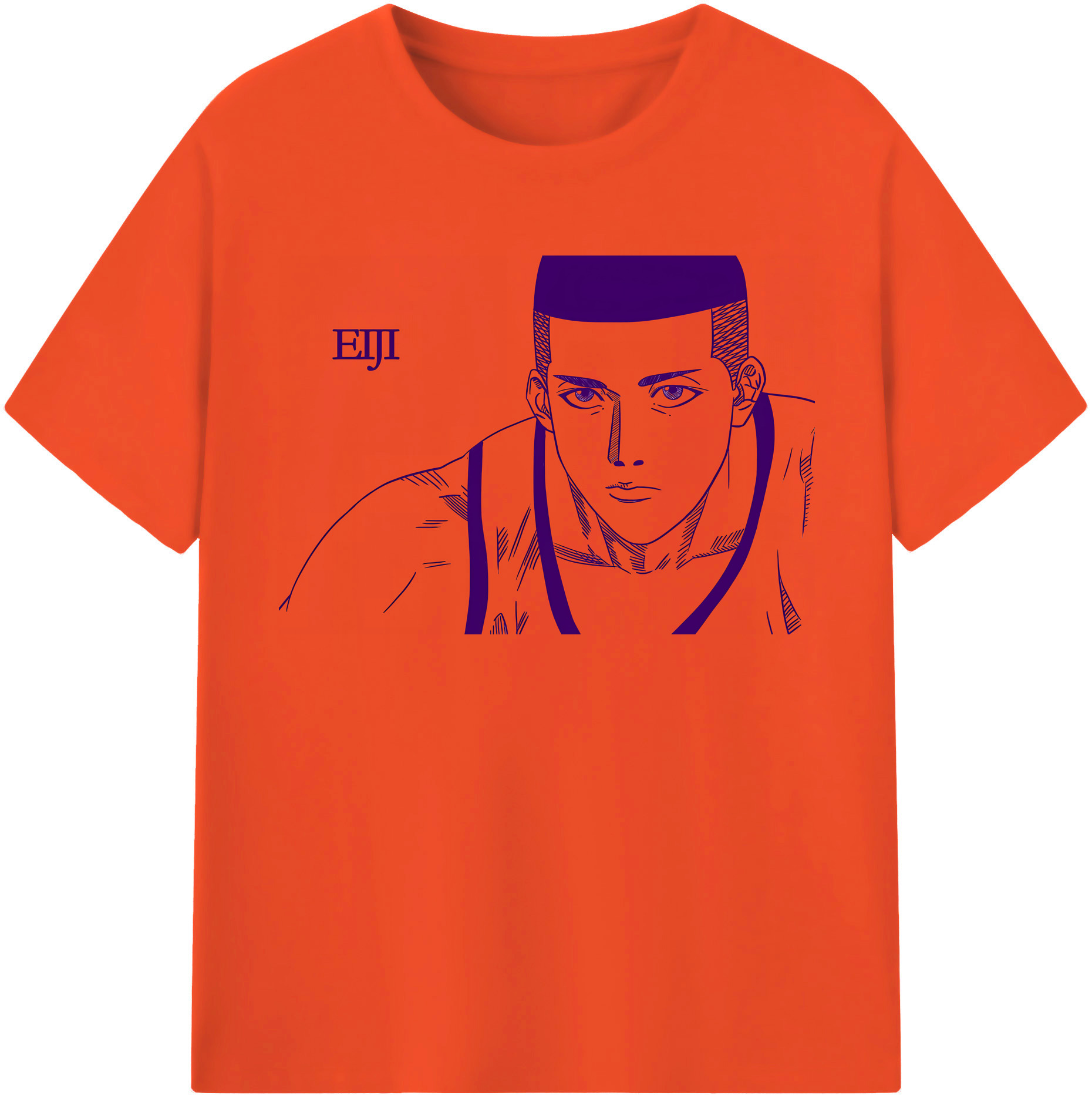 （画像用） SLAM DUNK／スラムダンク 綿100％半袖Tシャツ（フロントプリント）