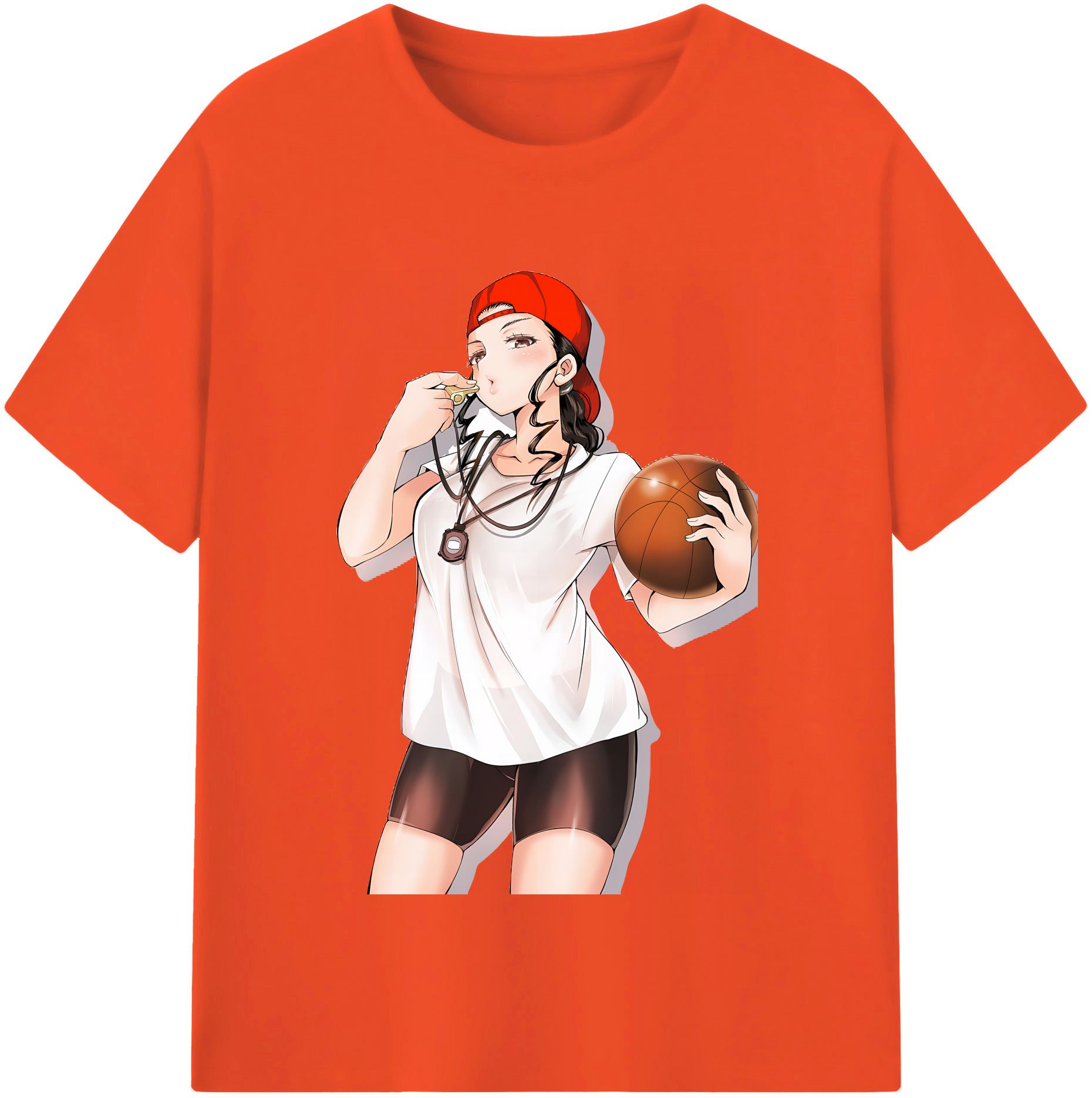 SLAM DUNK／スラムダンク 綿100％半袖Tシャツ（フロントプリント）