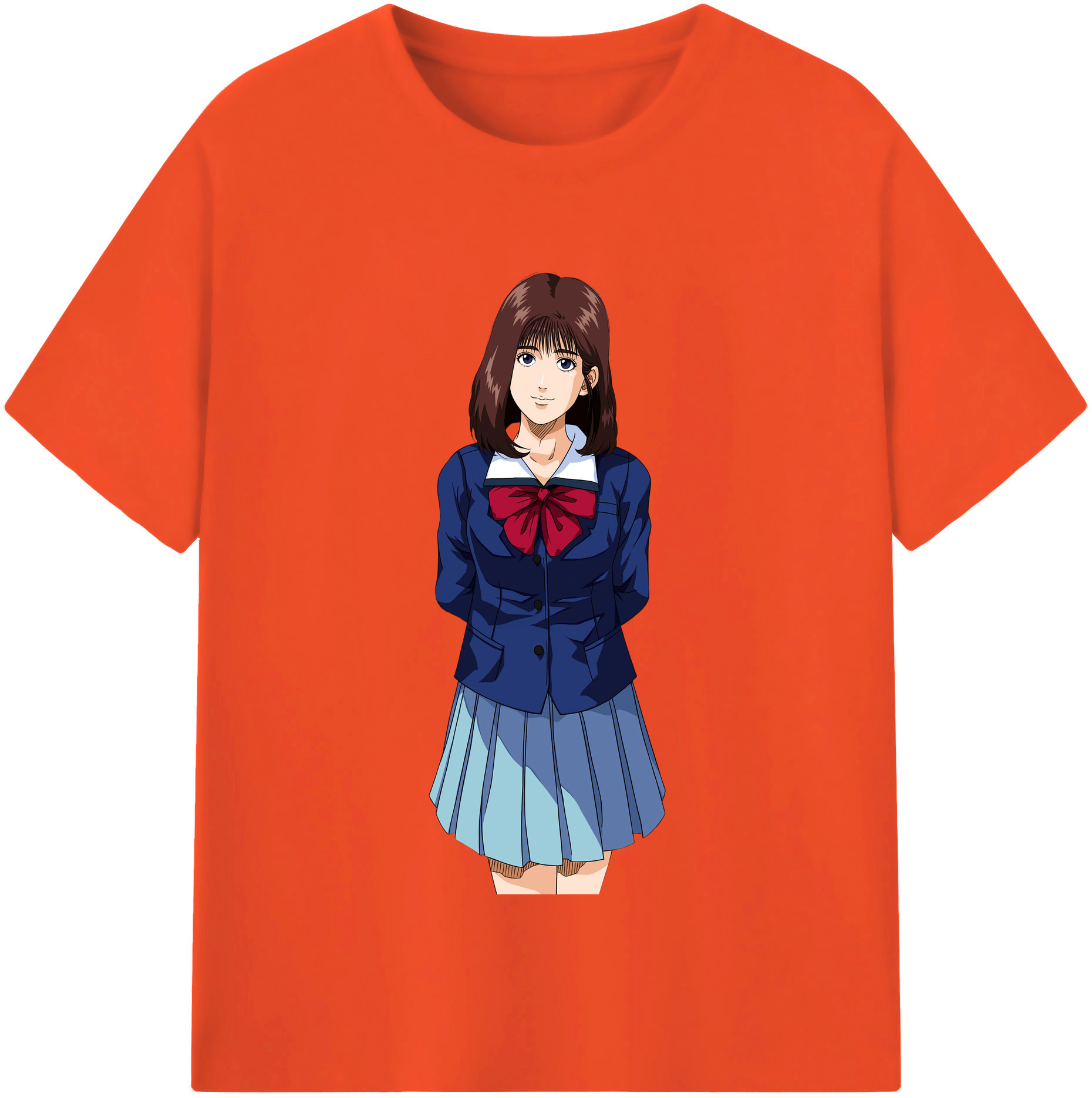 SLAM DUNK／スラムダンク 綿100％半袖Tシャツ（フロントプリント）