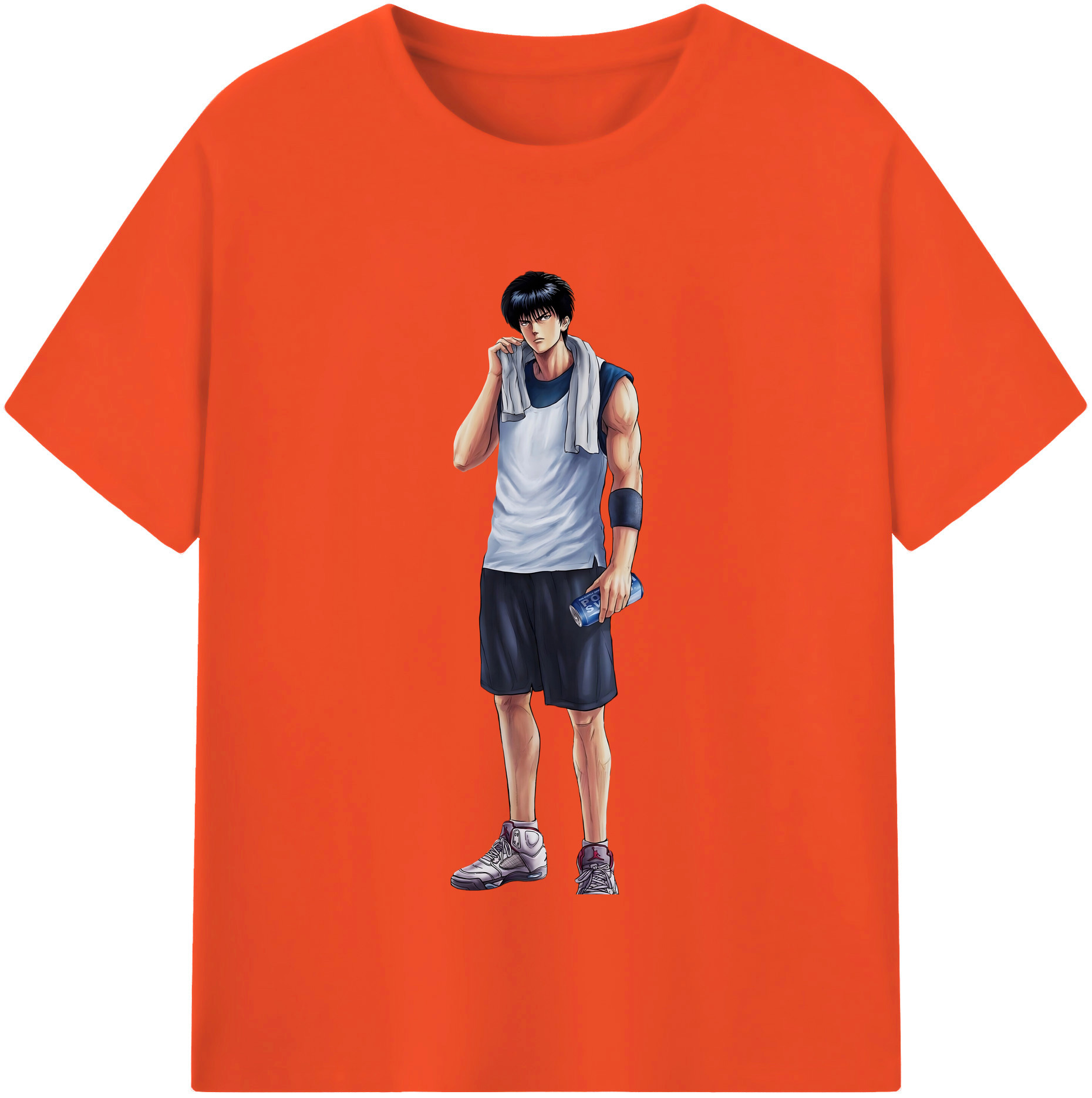（画像用） SLAM DUNK／スラムダンク 綿100％半袖Tシャツ（フロントプリント）