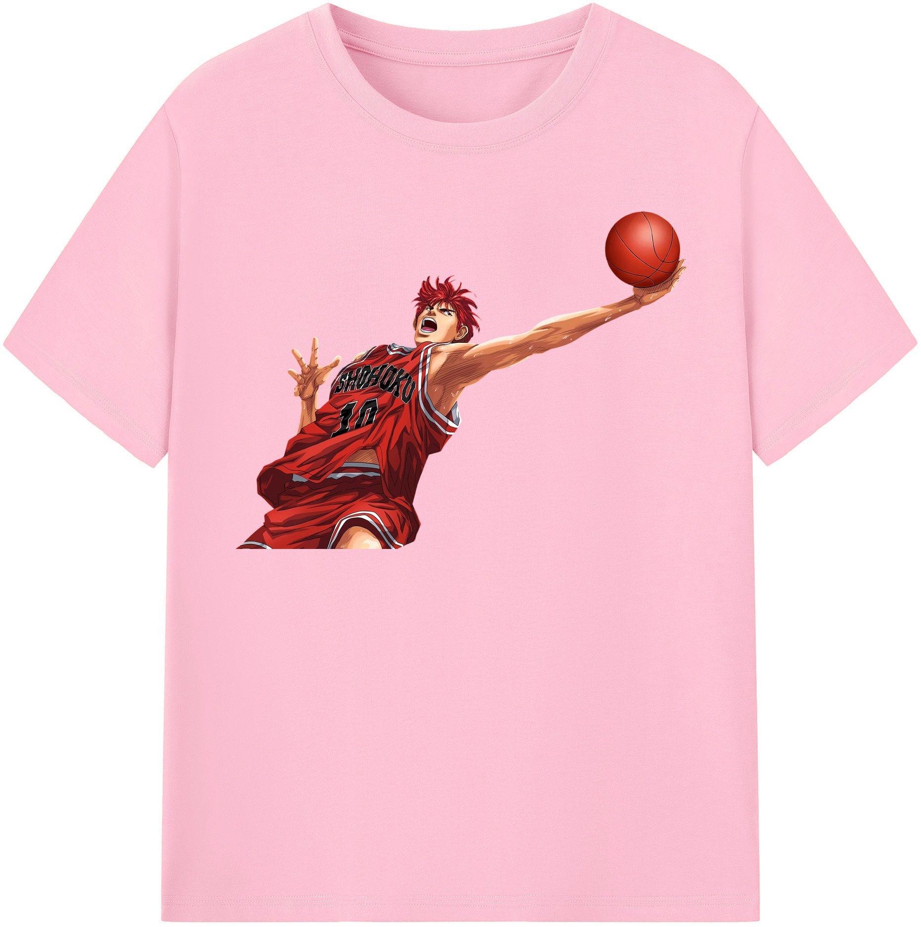 （画像用） SLAM DUNK／スラムダンク 綿100％半袖Tシャツ（フロントプリント）