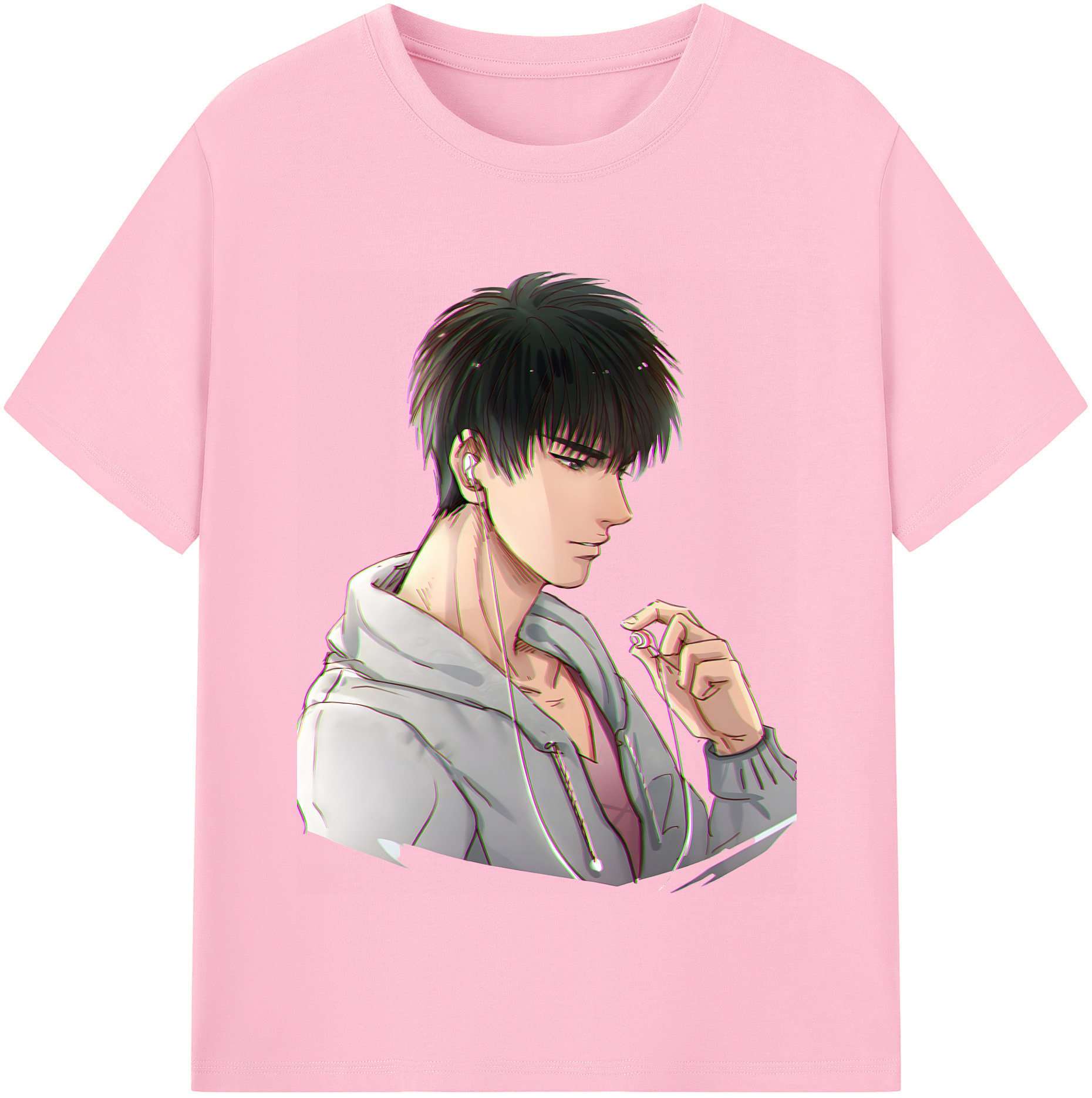 SLAM DUNK／スラムダンク 綿100％半袖Tシャツ（フロントプリント）