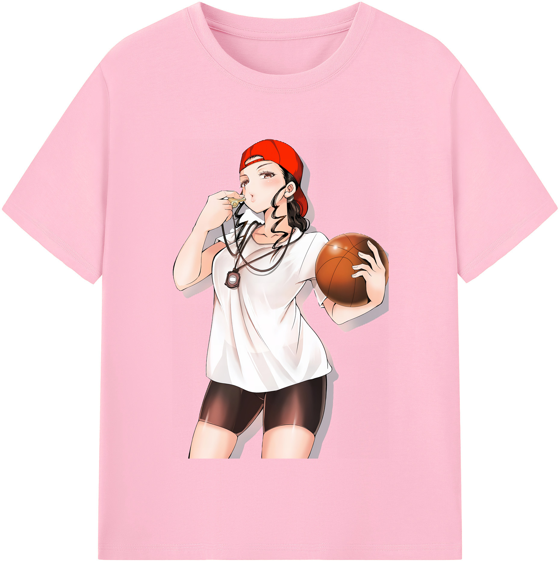 SLAM DUNK／スラムダンク 綿100％半袖Tシャツ（フロントプリント）