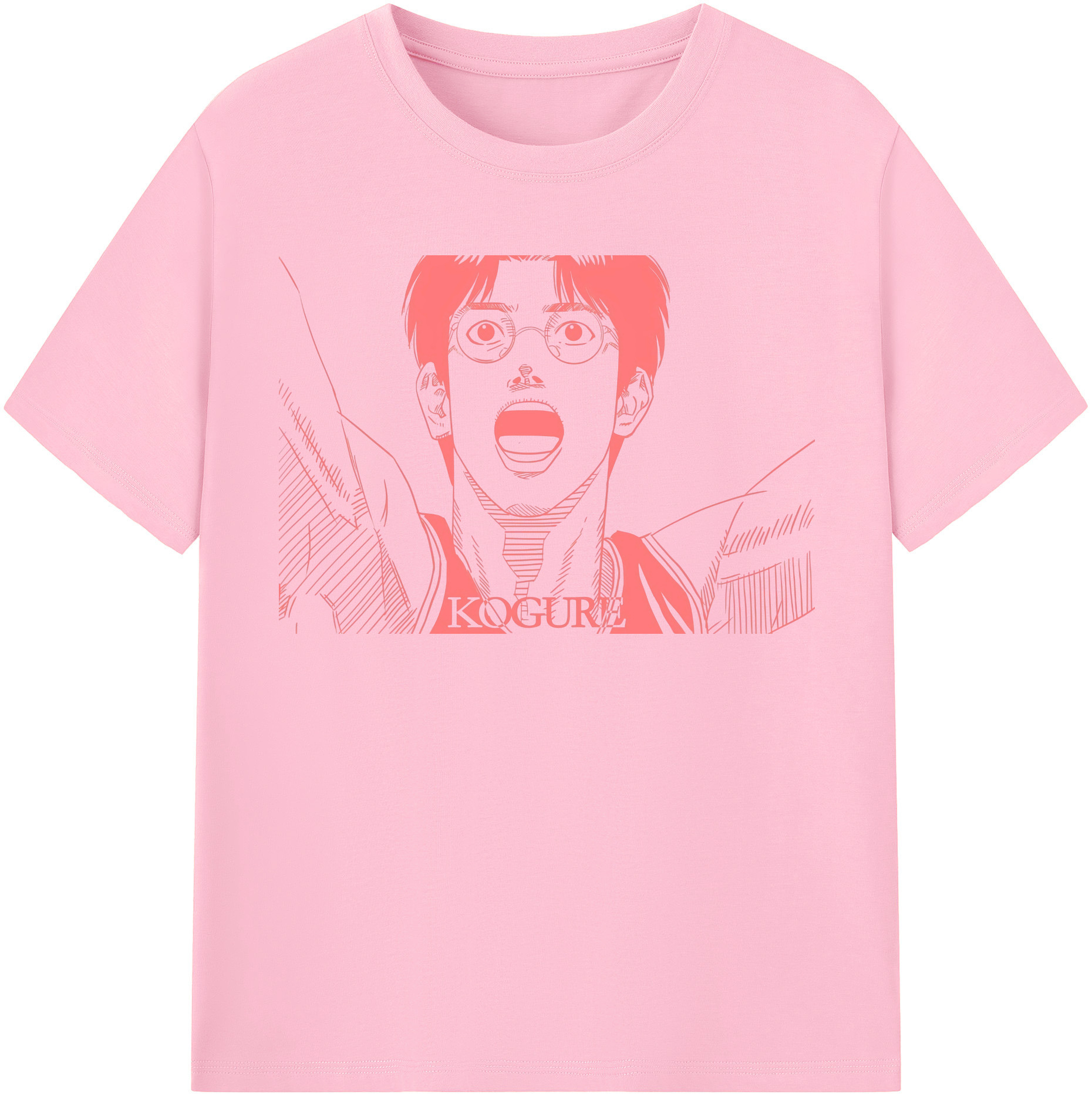SLAM DUNK／スラムダンク 綿100％半袖Tシャツ（フロントプリント）