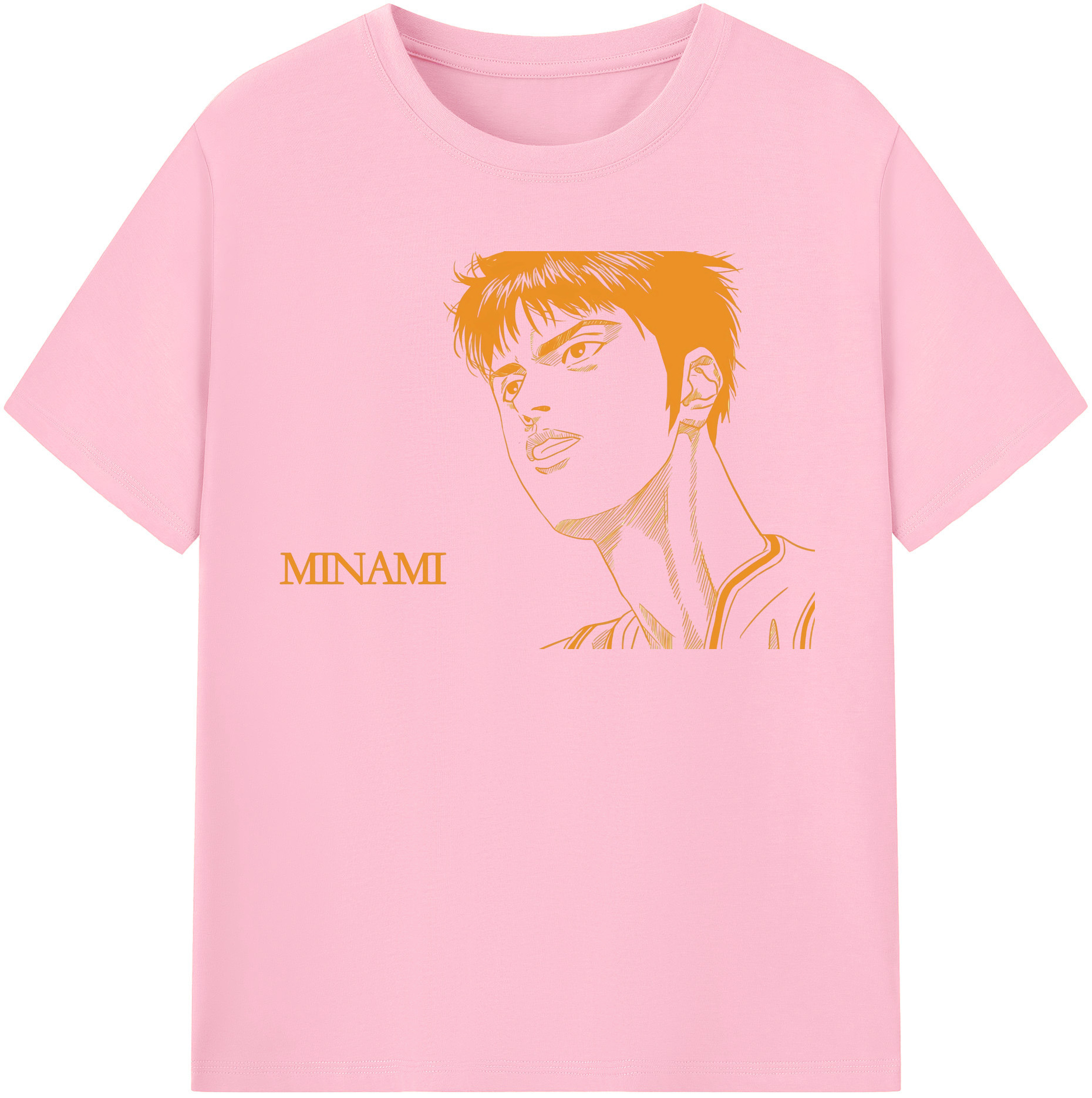 SLAM DUNK／スラムダンク 綿100％半袖Tシャツ（フロントプリント）