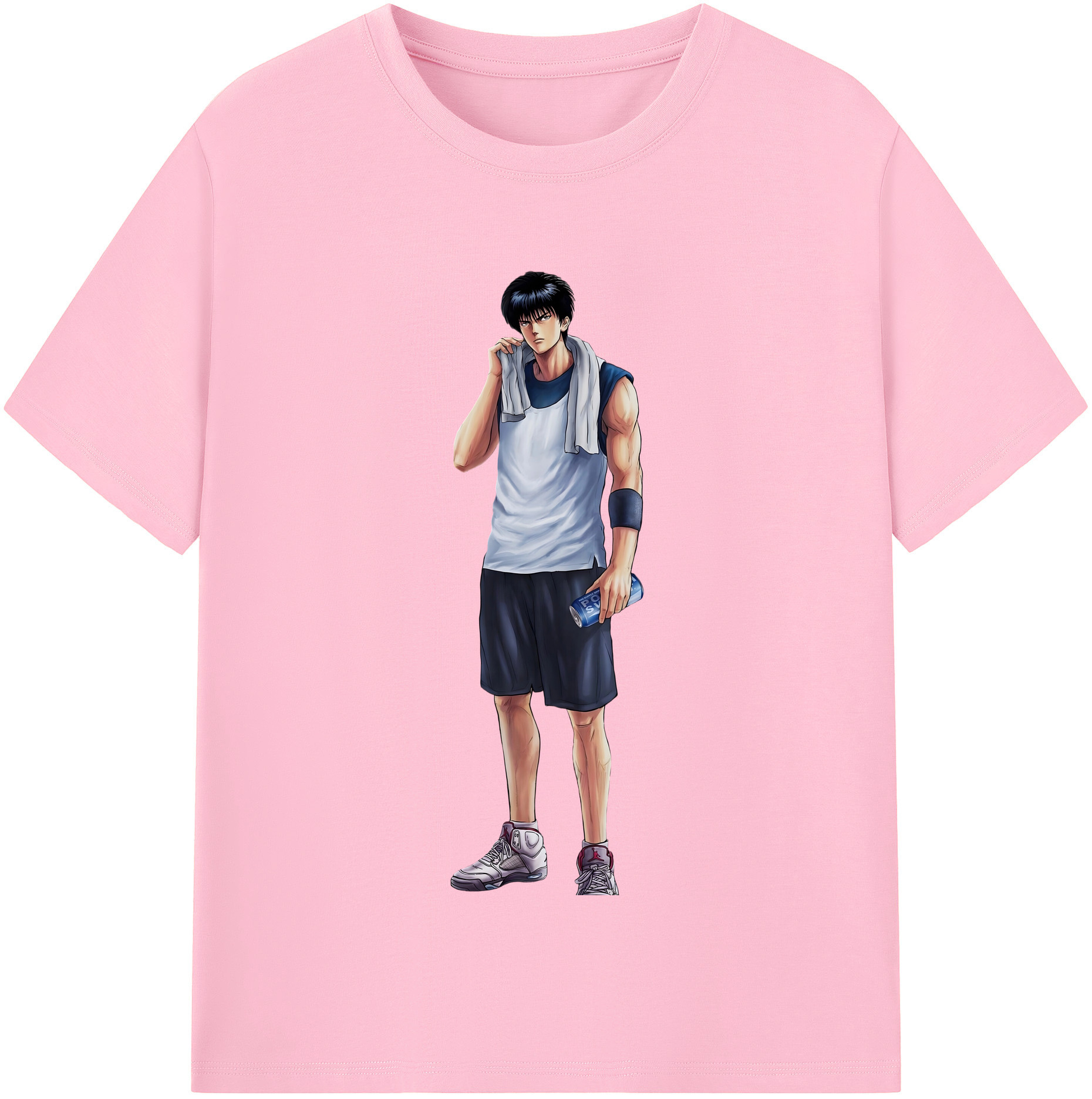 （画像用） SLAM DUNK／スラムダンク 綿100％半袖Tシャツ（フロントプリント）