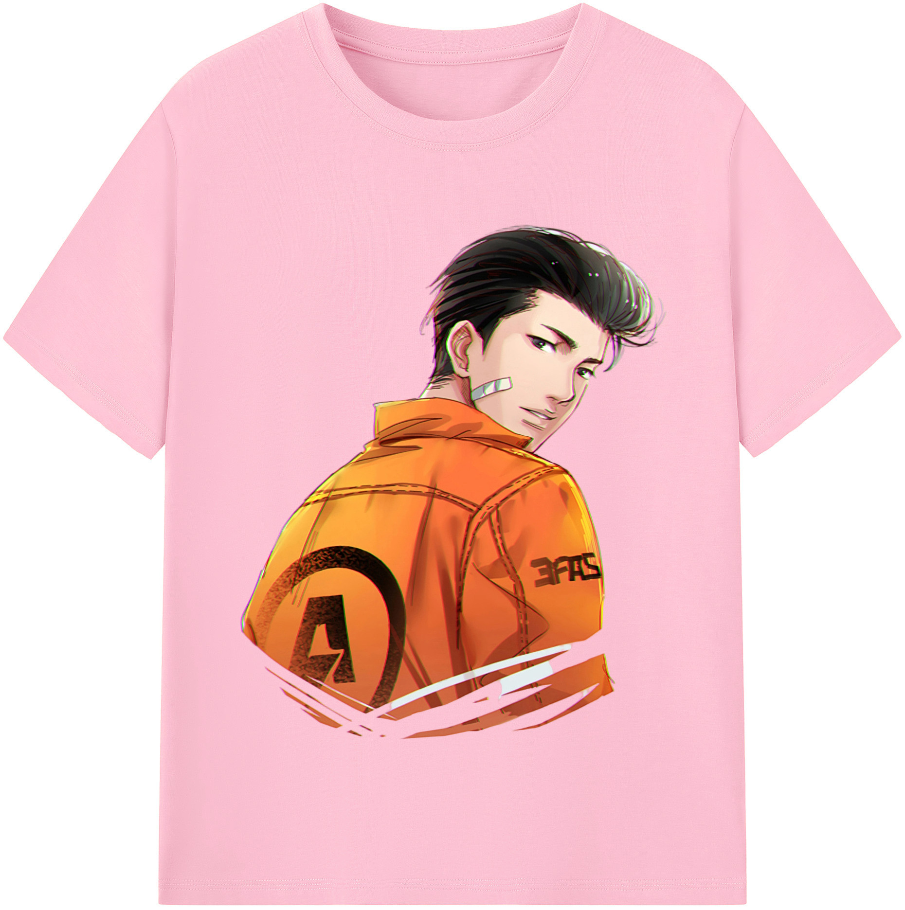 SLAM DUNK／スラムダンク 綿100％半袖Tシャツ（フロントプリント）