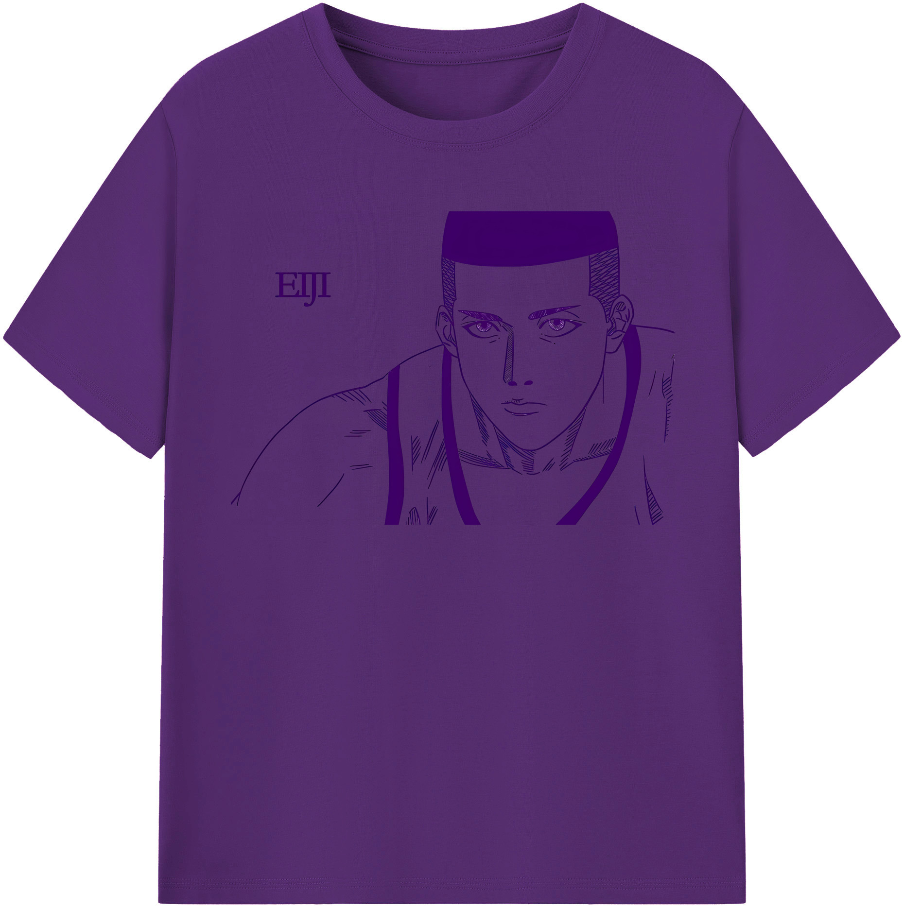 （画像用） SLAM DUNK／スラムダンク 綿100％半袖Tシャツ（フロントプリント）