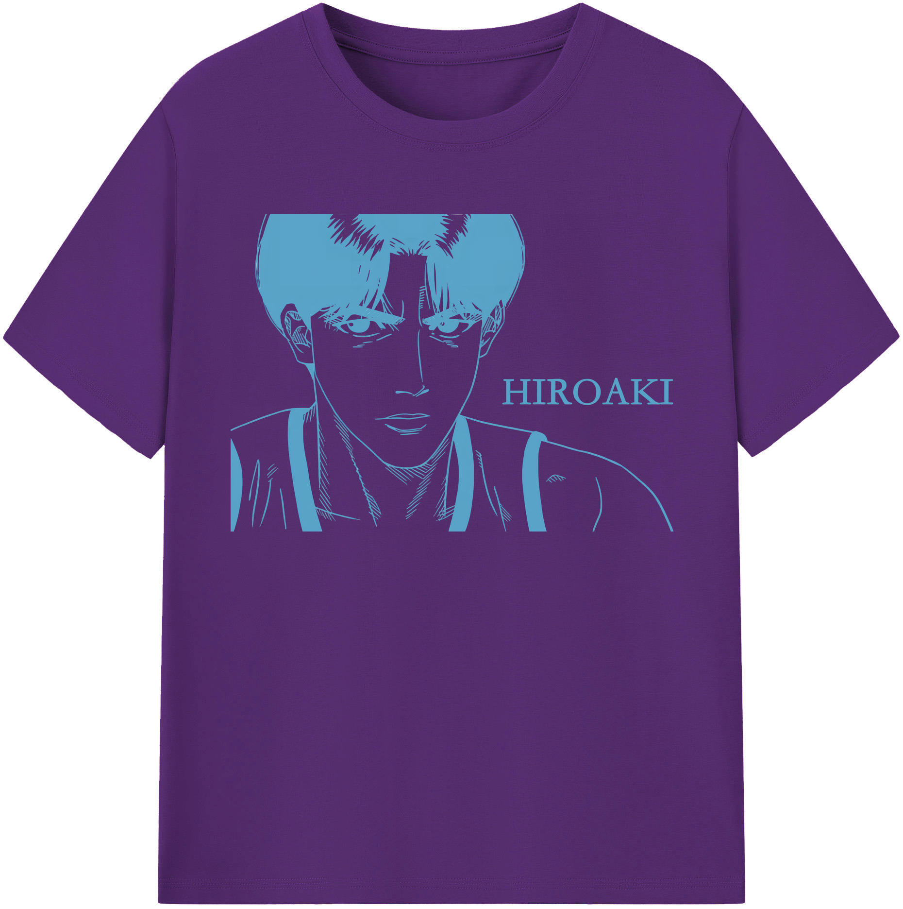 SLAM DUNK／スラムダンク 綿100％半袖Tシャツ（フロントプリント）