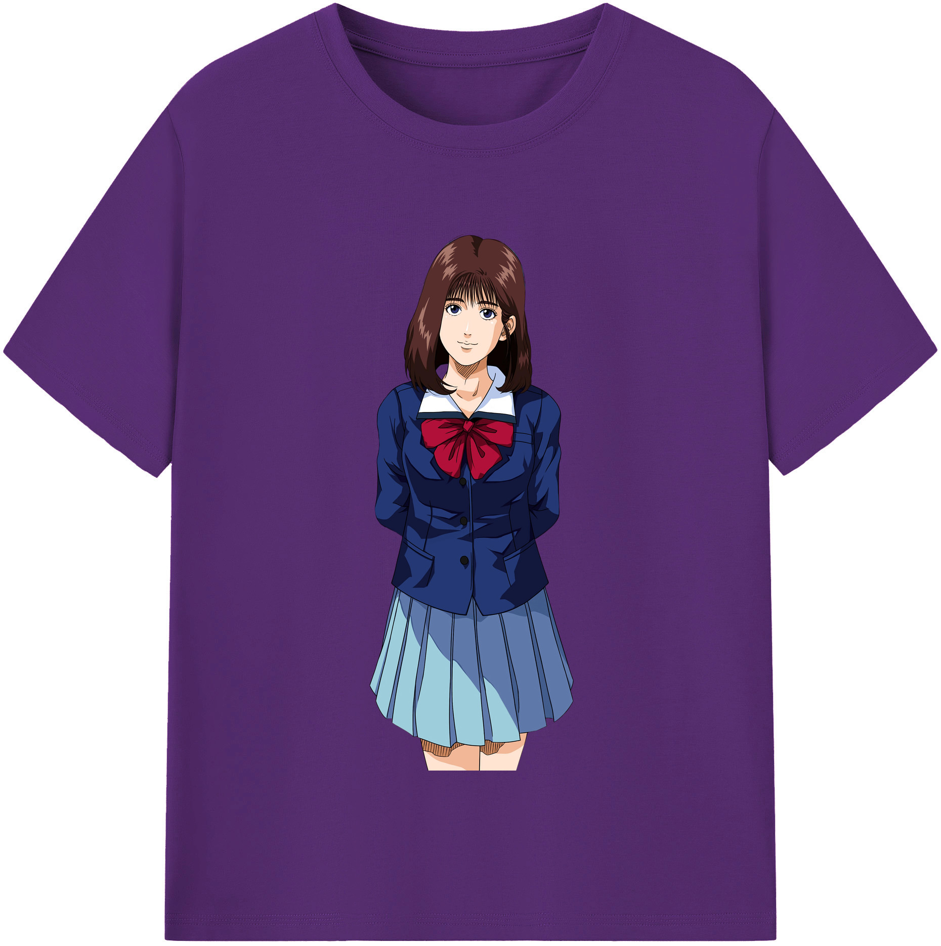 SLAM DUNK／スラムダンク 綿100％半袖Tシャツ（フロントプリント）