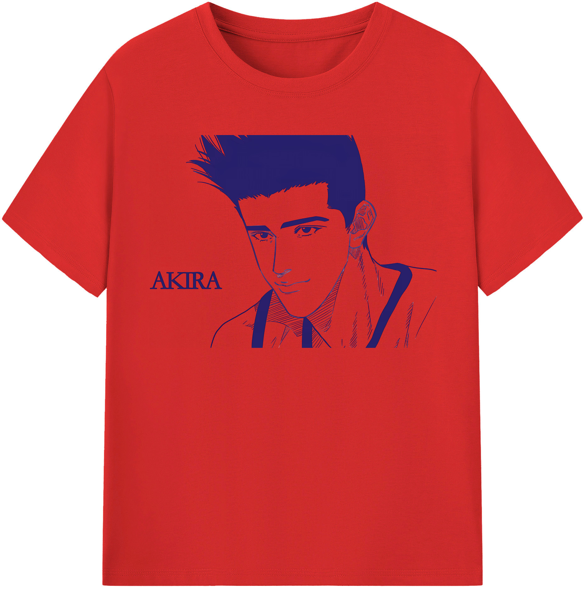 SLAM DUNK／スラムダンク 綿100％半袖Tシャツ（フロントプリント）