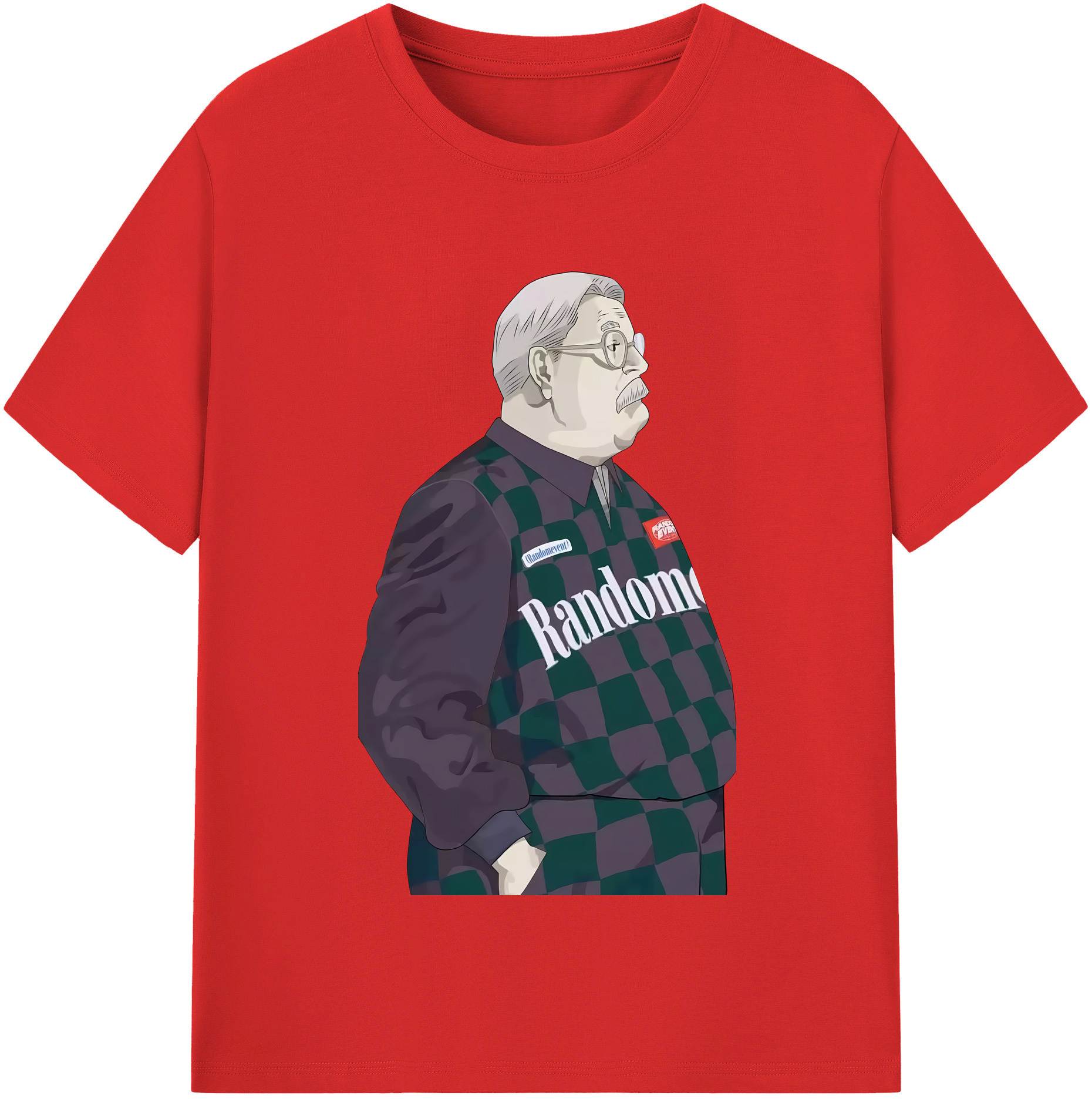 SLAM DUNK／スラムダンク 綿100％半袖Tシャツ（フロントプリント）