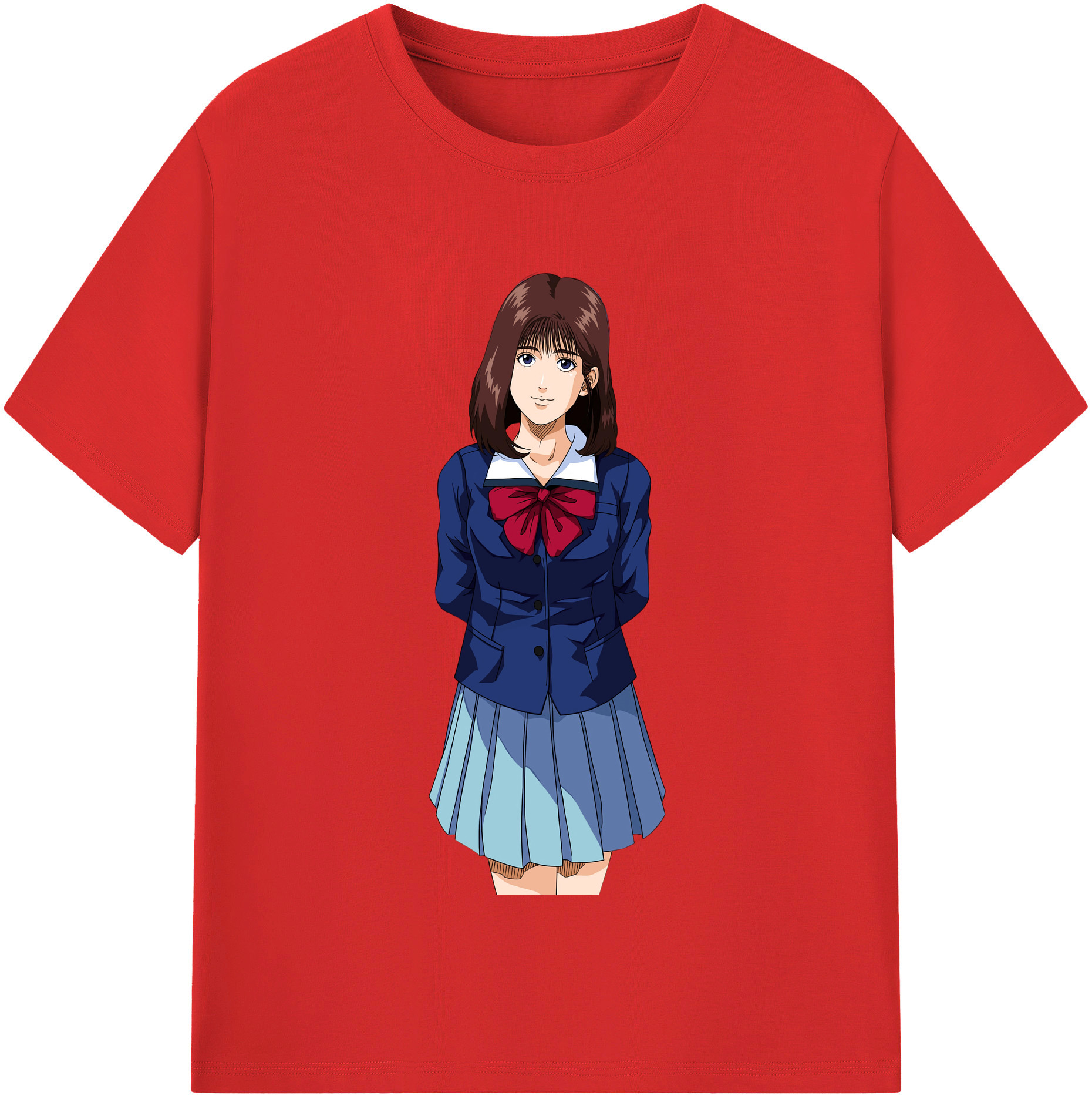 SLAM DUNK／スラムダンク 綿100％半袖Tシャツ（フロントプリント）