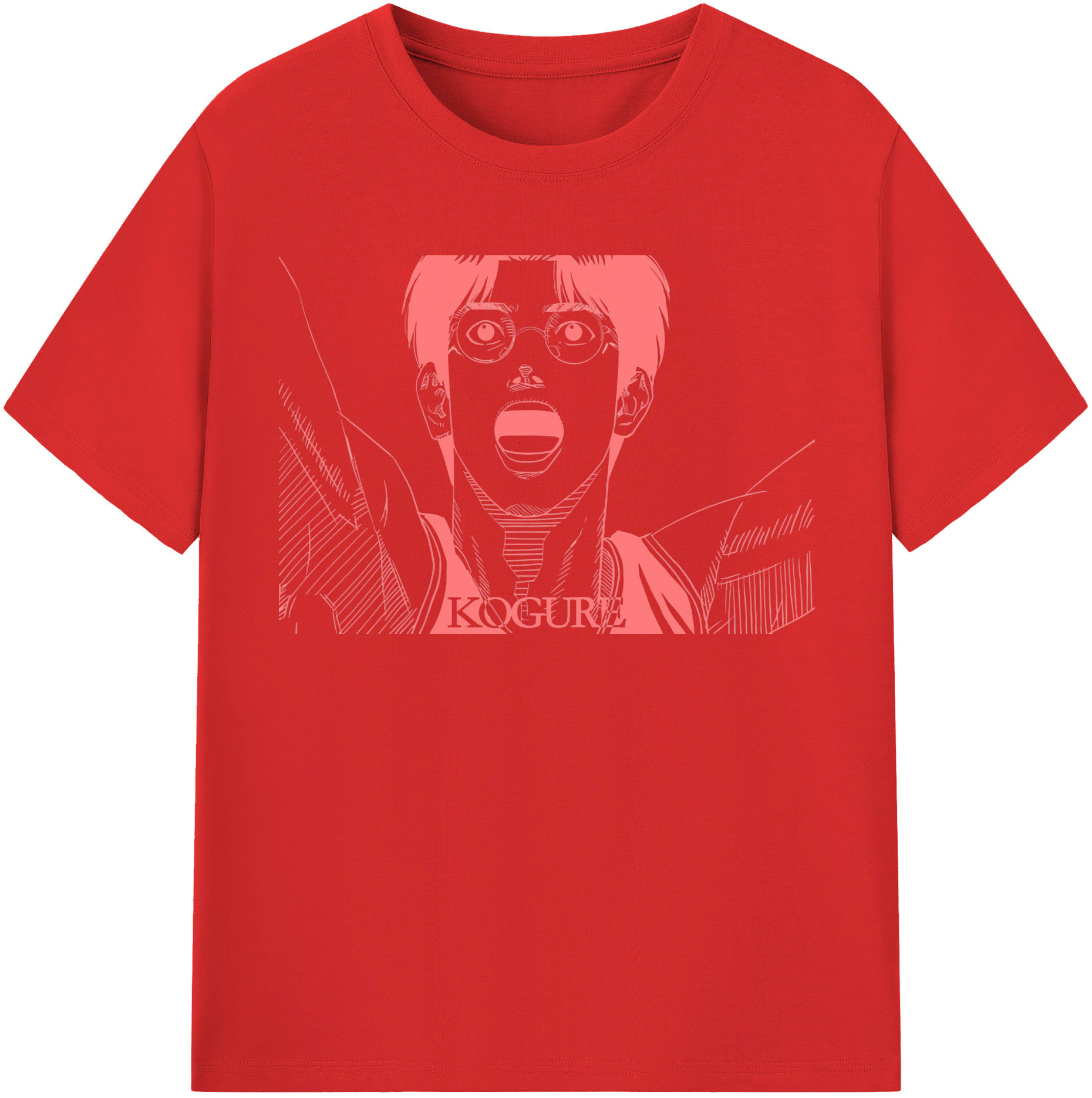 SLAM DUNK／スラムダンク 綿100％半袖Tシャツ（フロントプリント）