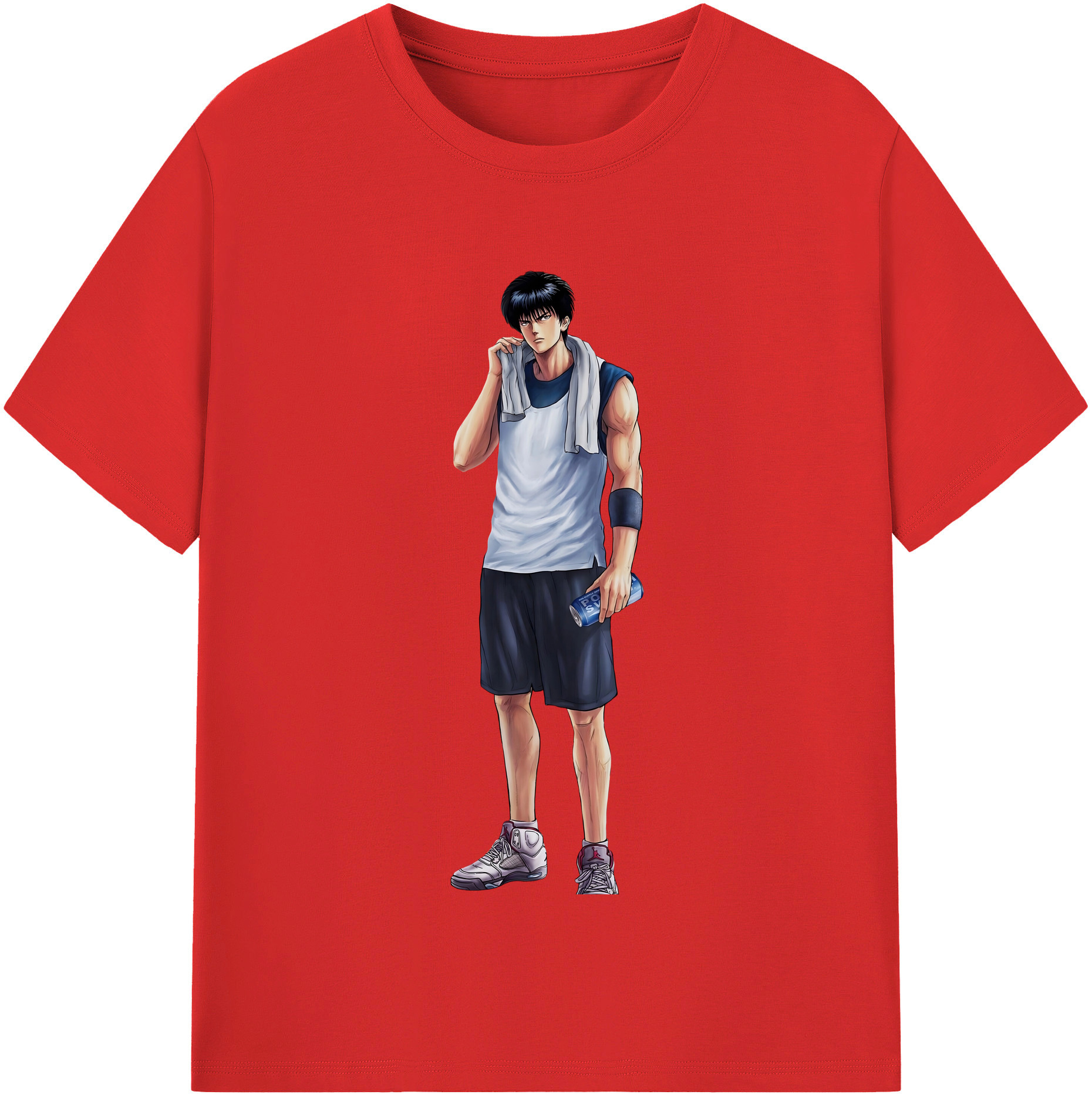 （画像用） SLAM DUNK／スラムダンク 綿100％半袖Tシャツ（フロントプリント）