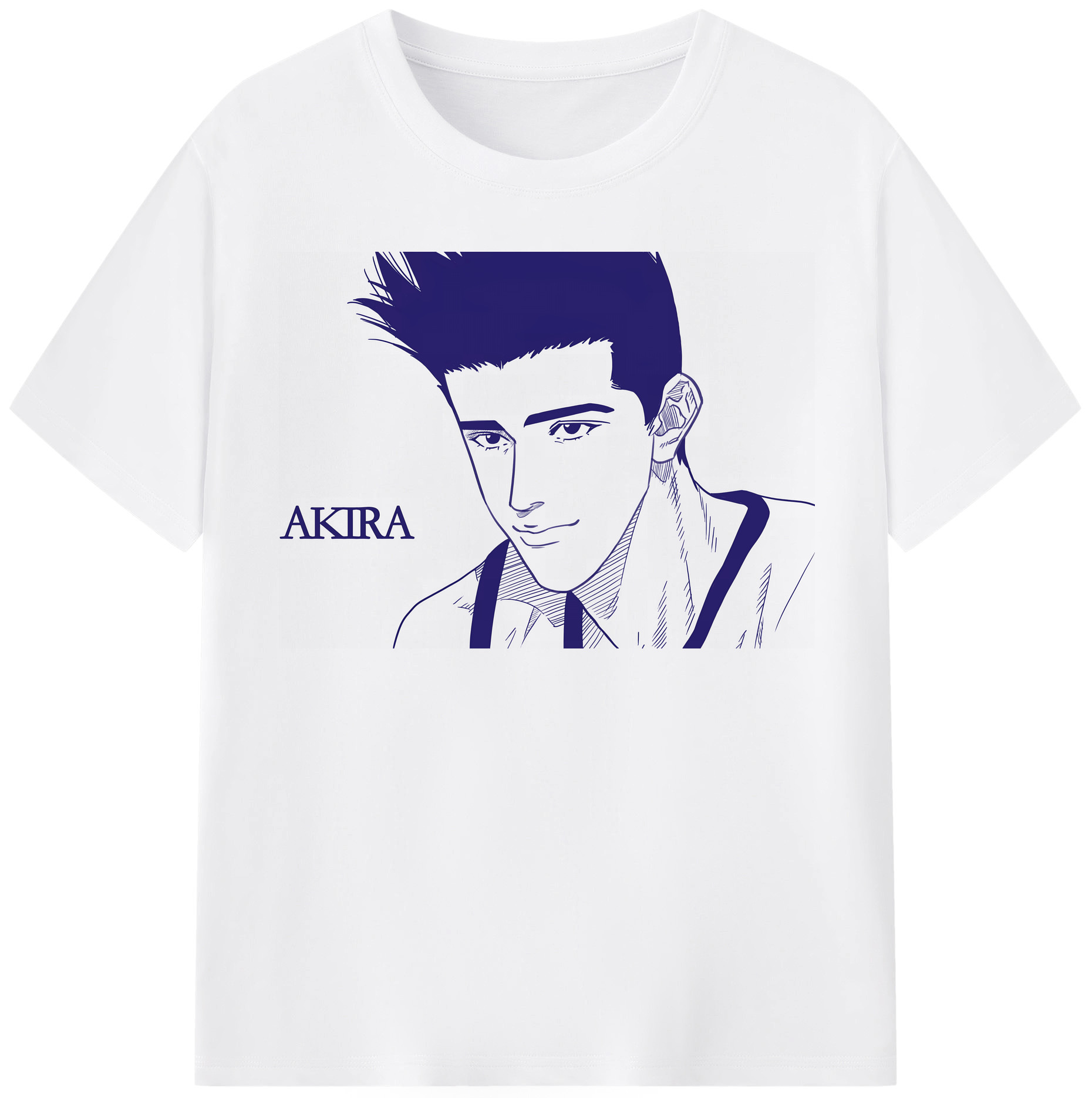 SLAM DUNK／スラムダンク 綿100％半袖Tシャツ（フロントプリント）