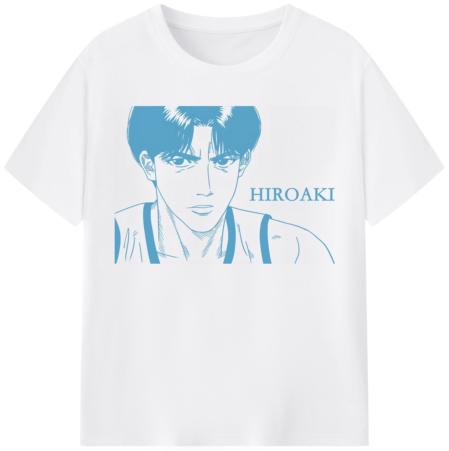 SLAM DUNK／スラムダンク 綿100％半袖Tシャツ（フロントプリント）