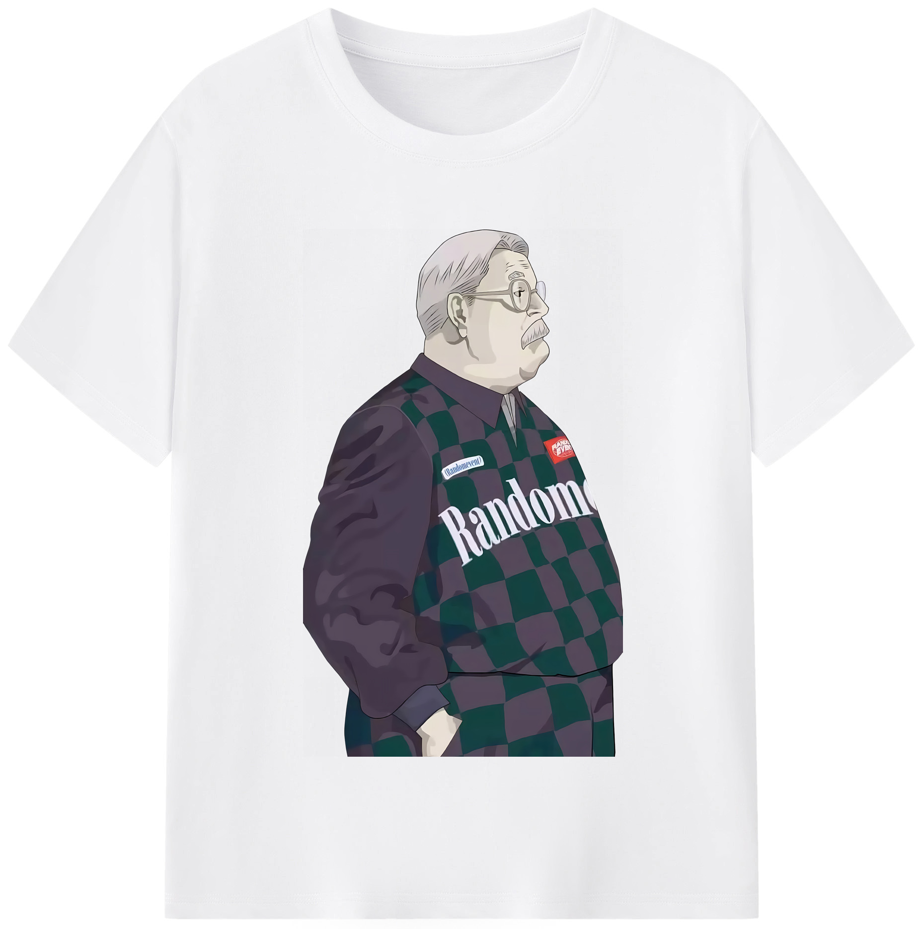 SLAM DUNK／スラムダンク 綿100％半袖Tシャツ（フロントプリント）